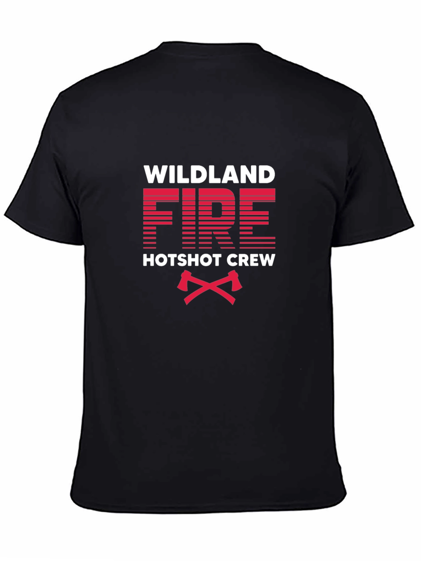 Wildland Fire Hotshot Crew Graphic Tee - Black