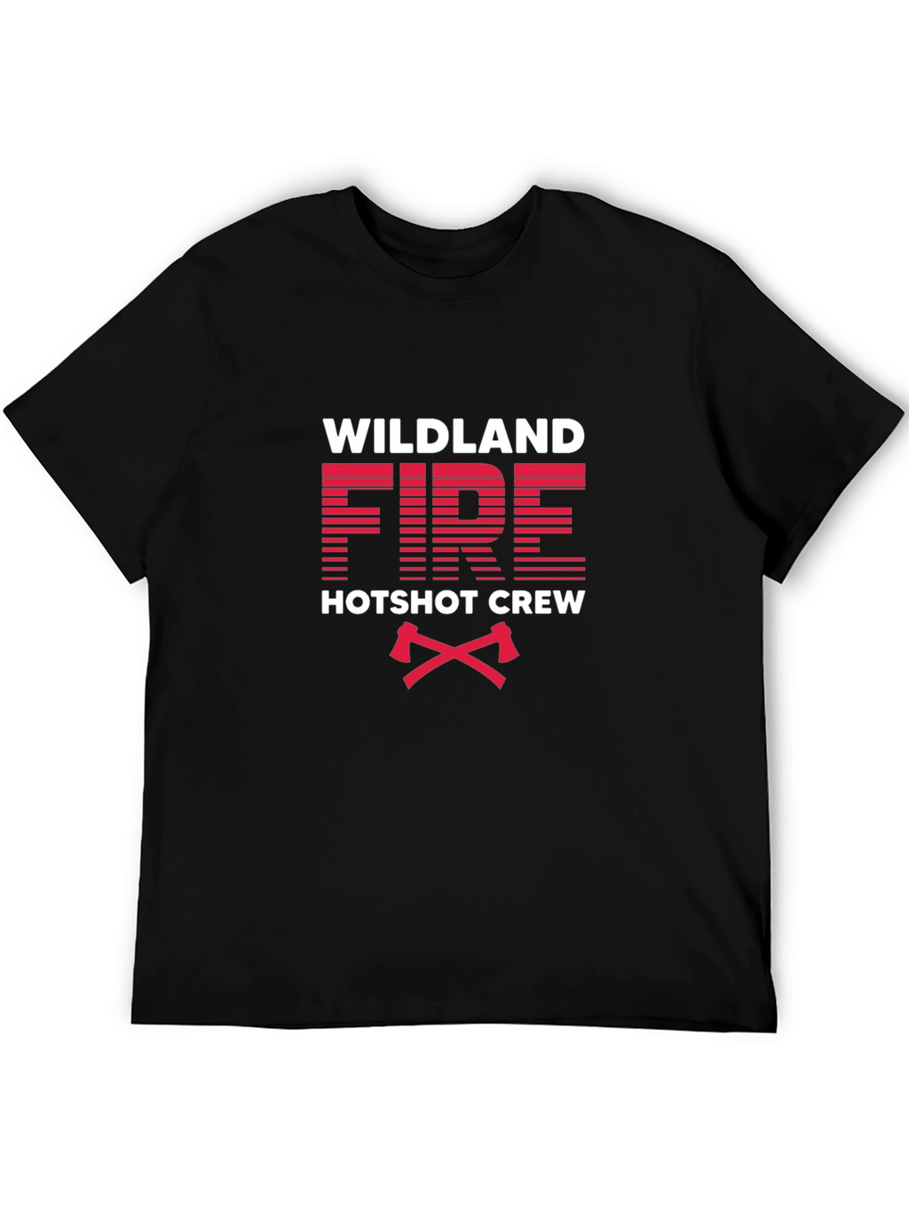 Wildland Fire Hotshot Crew Graphic Tee - Black