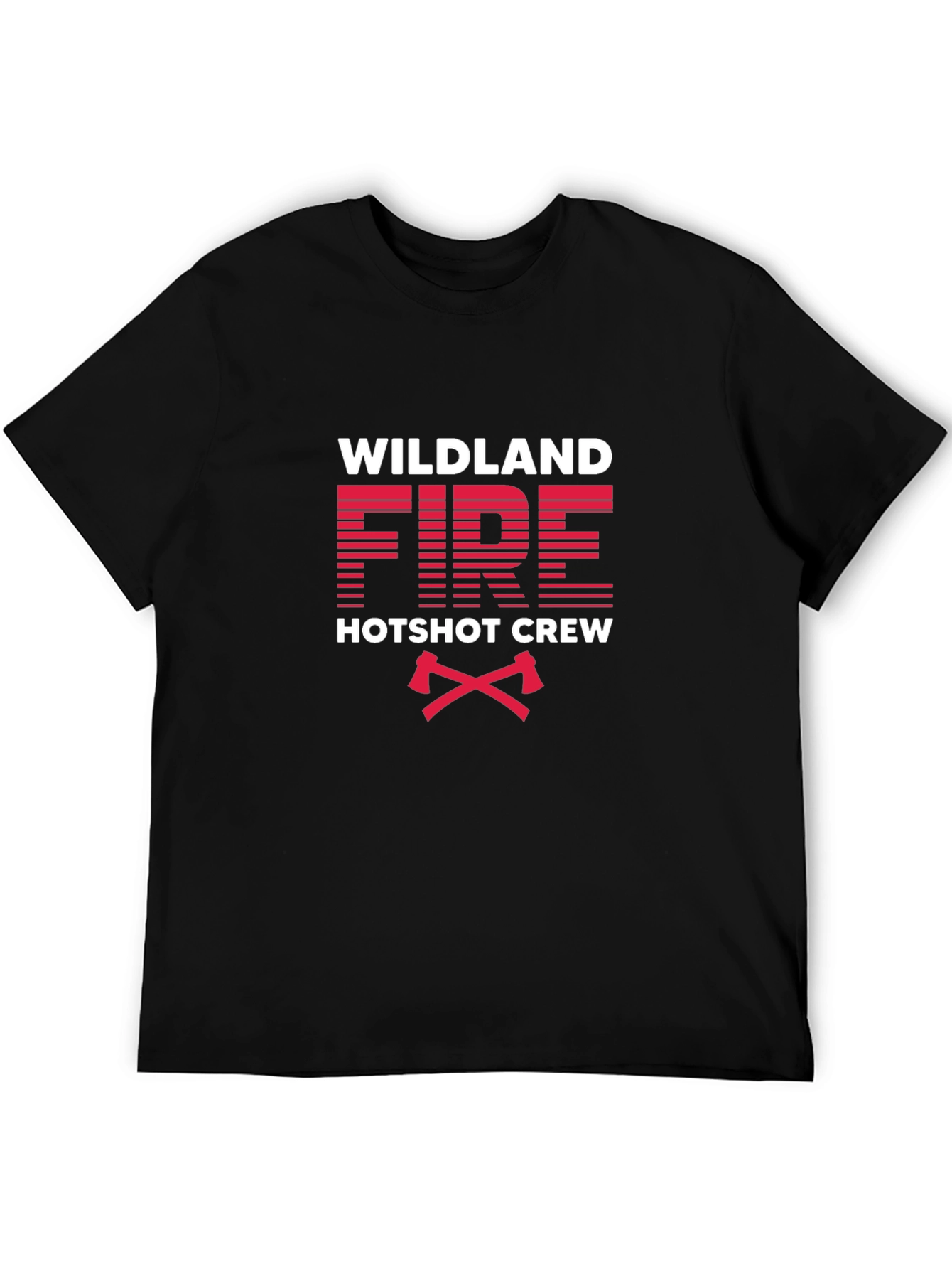 Wildland Fire Hotshot Crew Graphic Tee - Black