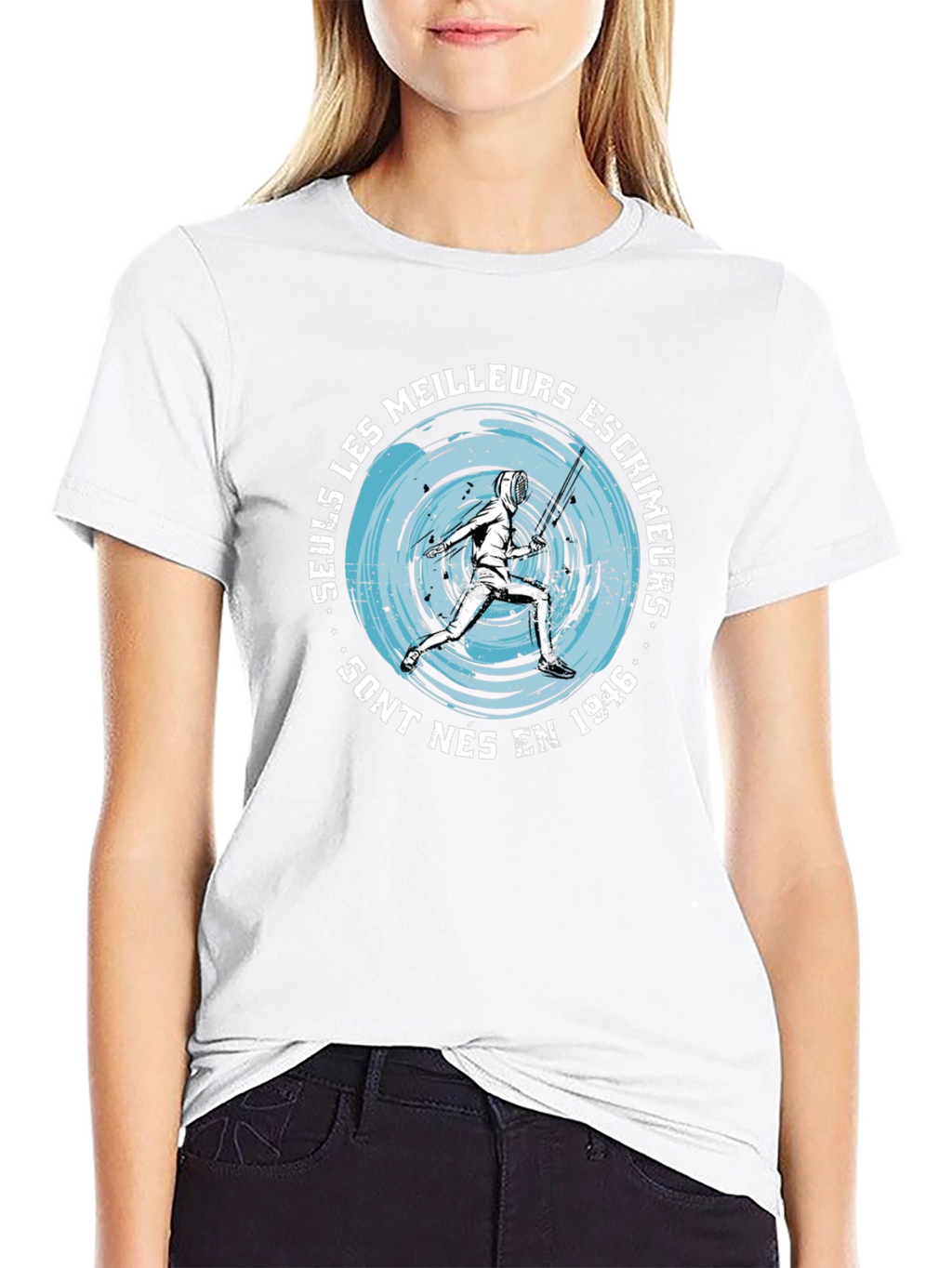 Fencing T-Shirt - Seuls Les Meilleurs Escrimeurs