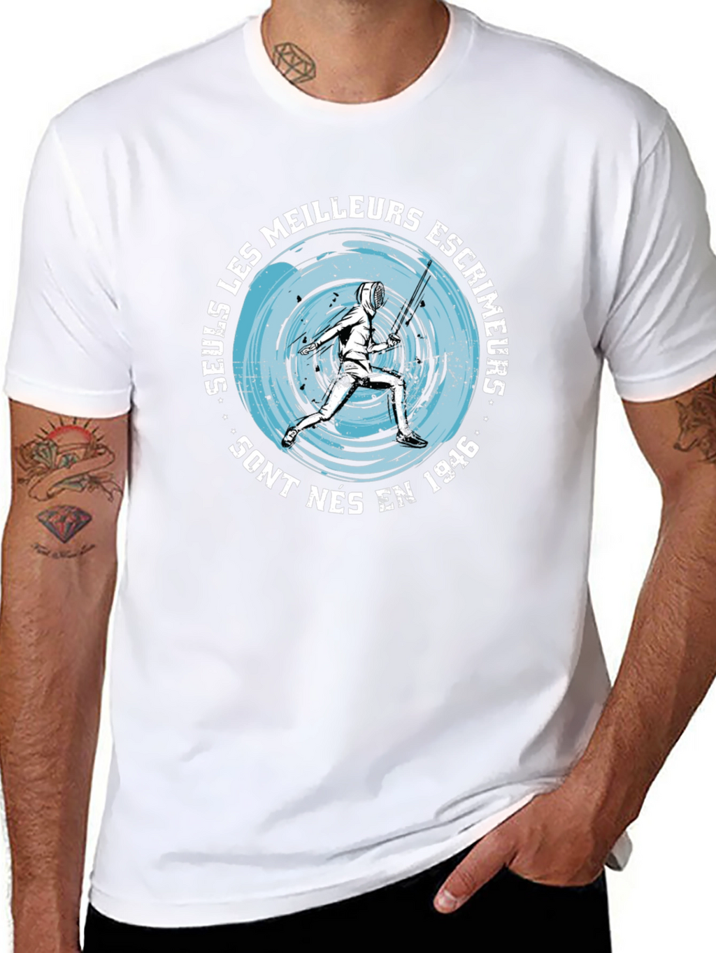 Fencing T-Shirt - Seuls Les Meilleurs Escrimeurs