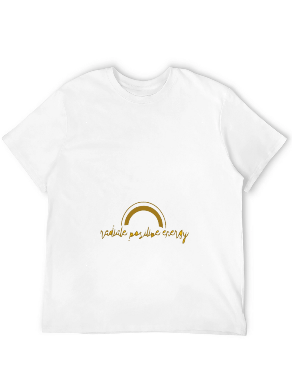 Radiate Positive Energy Black Graphic Tee