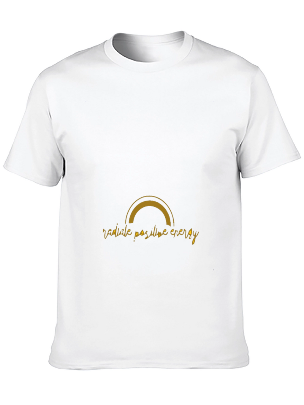 Radiate Positive Energy Black Graphic Tee