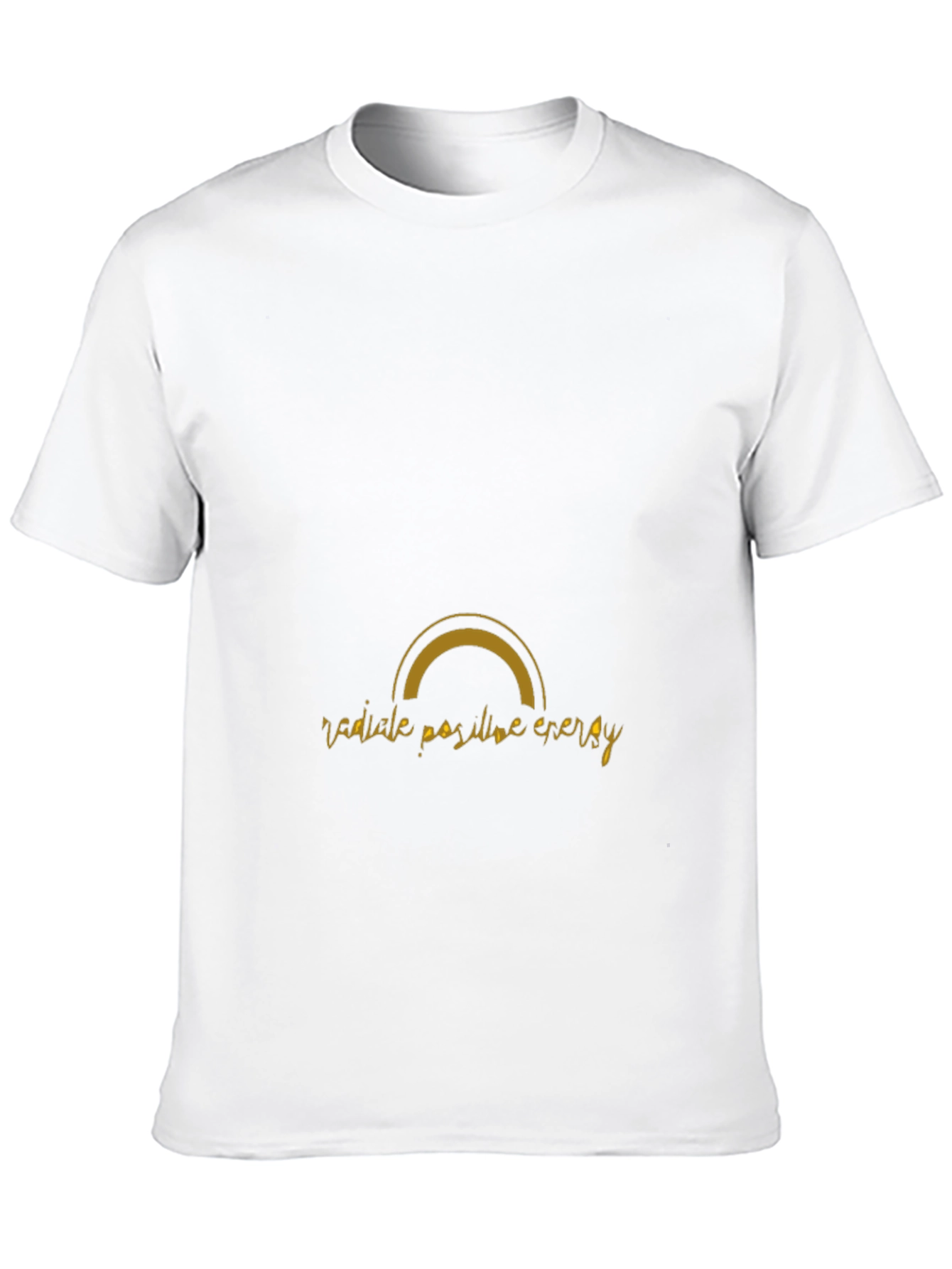 Radiate Positive Energy Black Graphic Tee