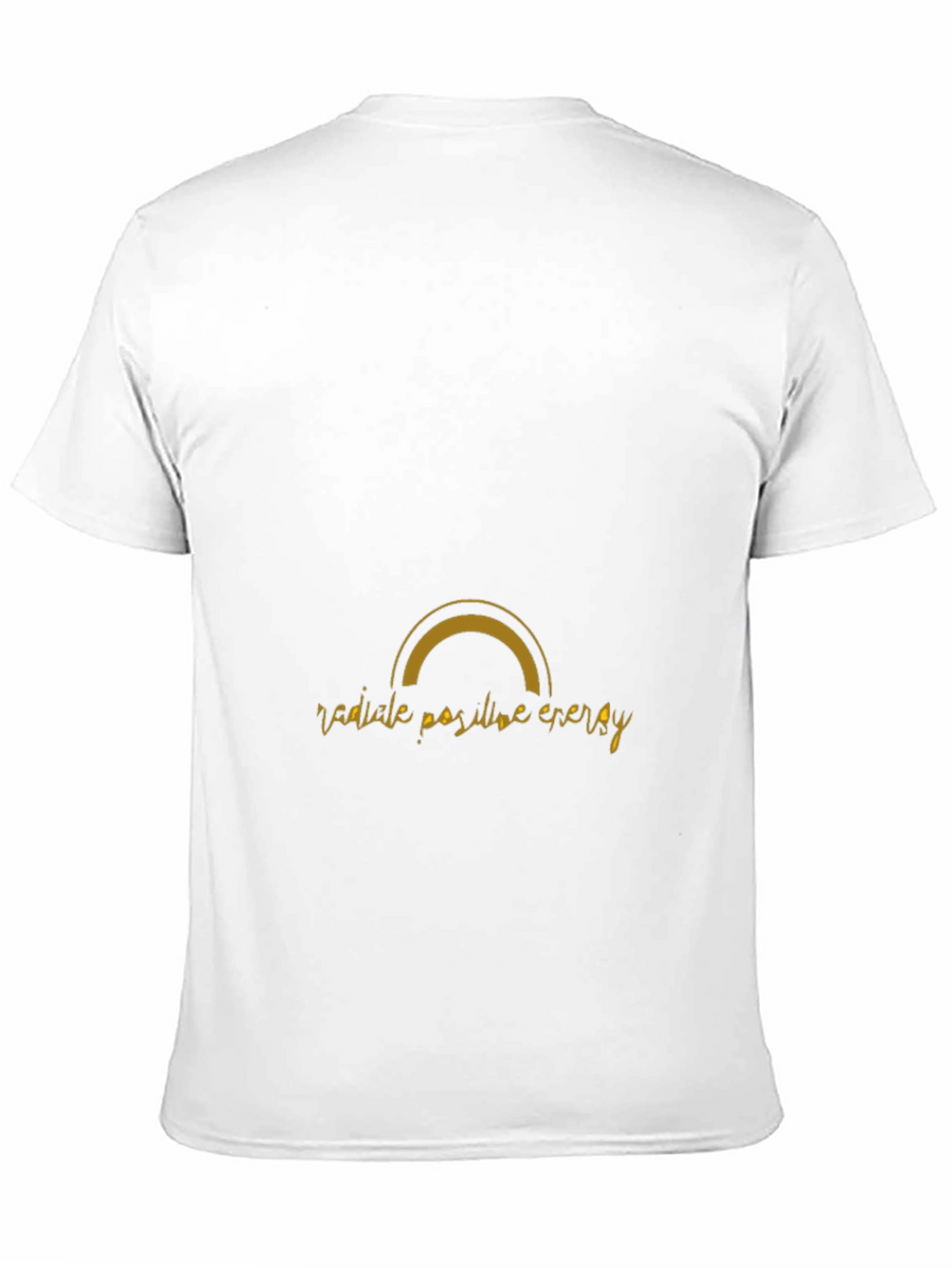 Radiate Positive Energy Black Graphic Tee
