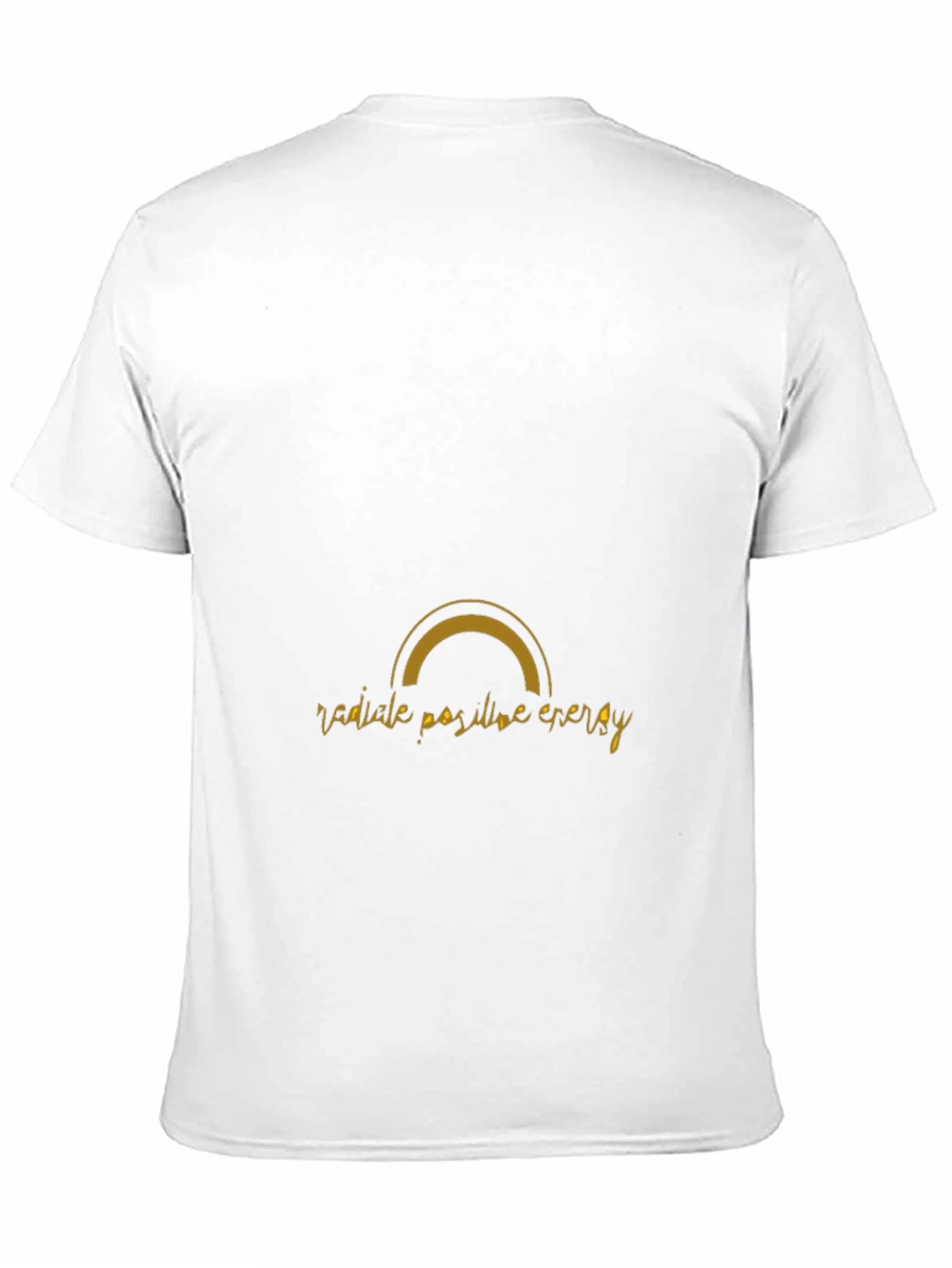Radiate Positive Energy Black Graphic Tee