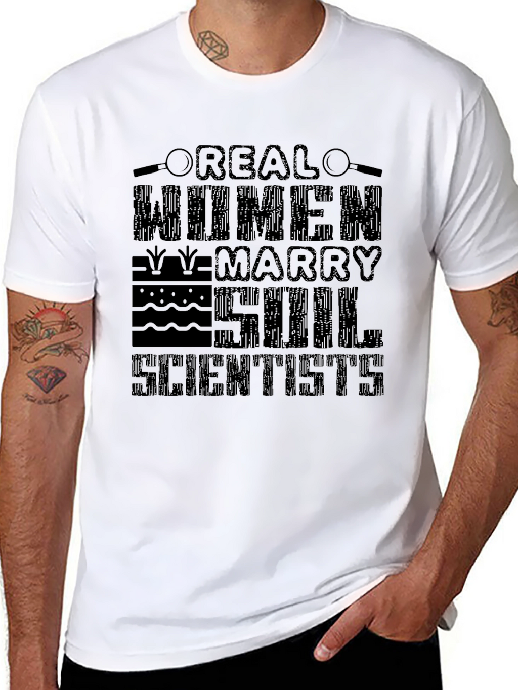 Real Women Marry Soil Scientists T-Shirt