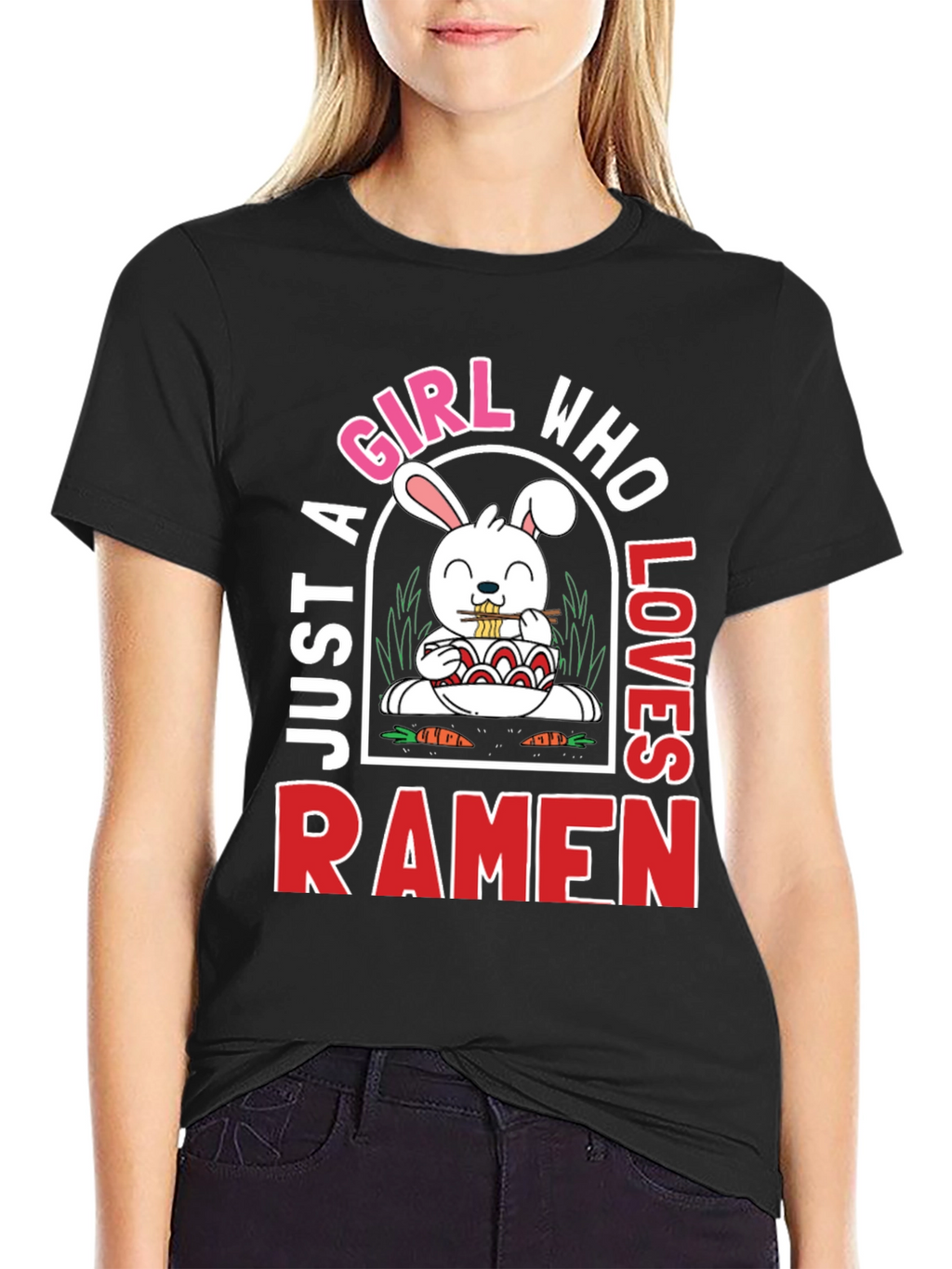 Just A Girl Who Loves Ramen T-Shirt