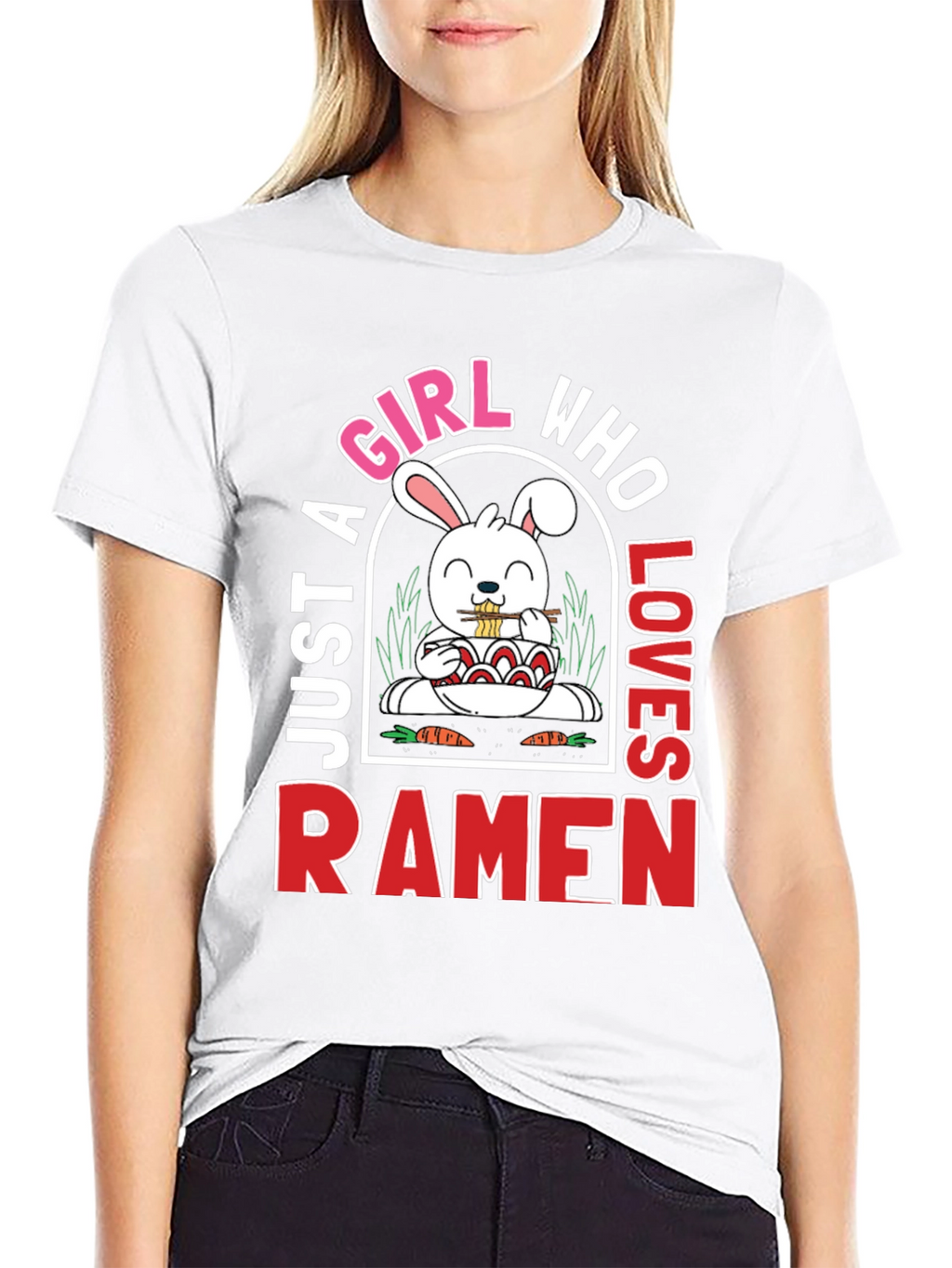 Just A Girl Who Loves Ramen T-Shirt