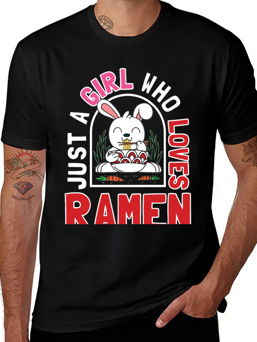 Just A Girl Who Loves Ramen T-Shirt