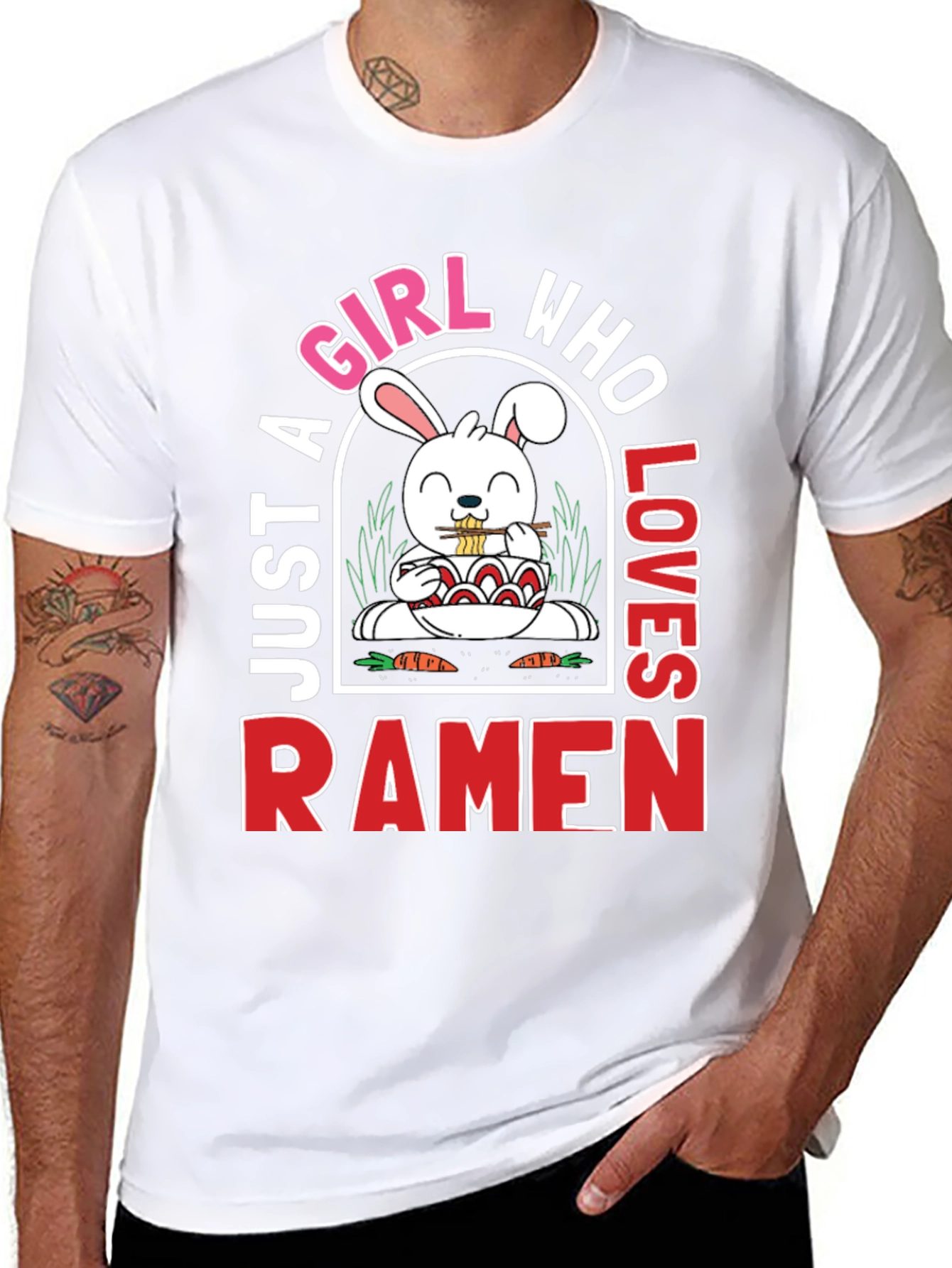 Just A Girl Who Loves Ramen T-Shirt