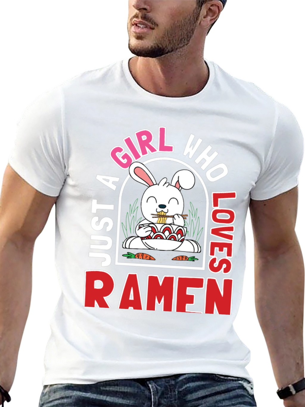 Just A Girl Who Loves Ramen T-Shirt