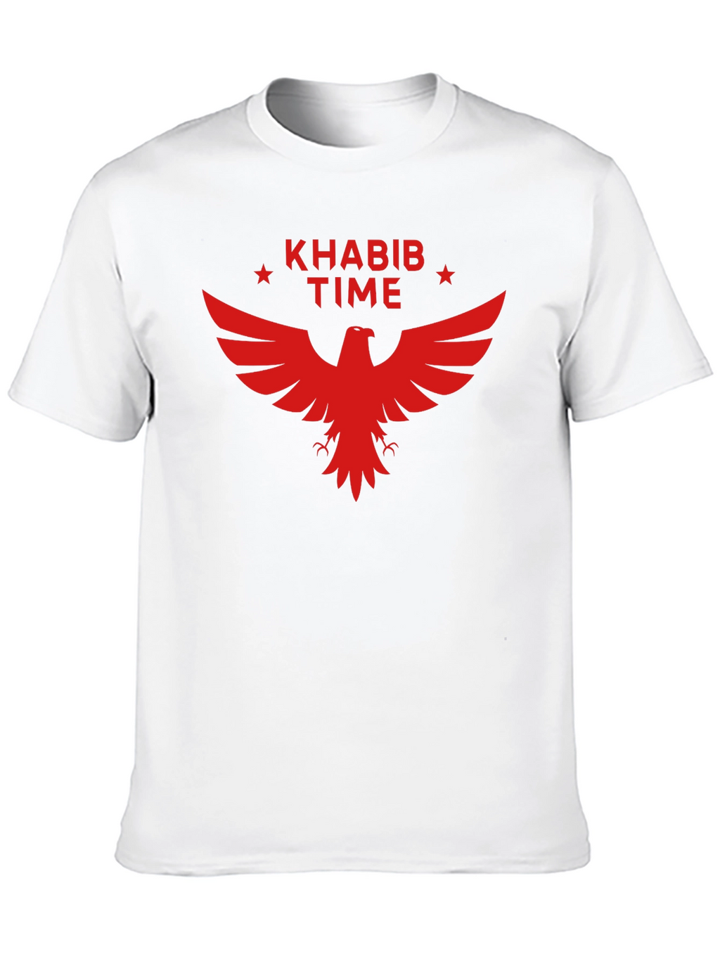 Khabib Time Red Eagle Black T-Shirt