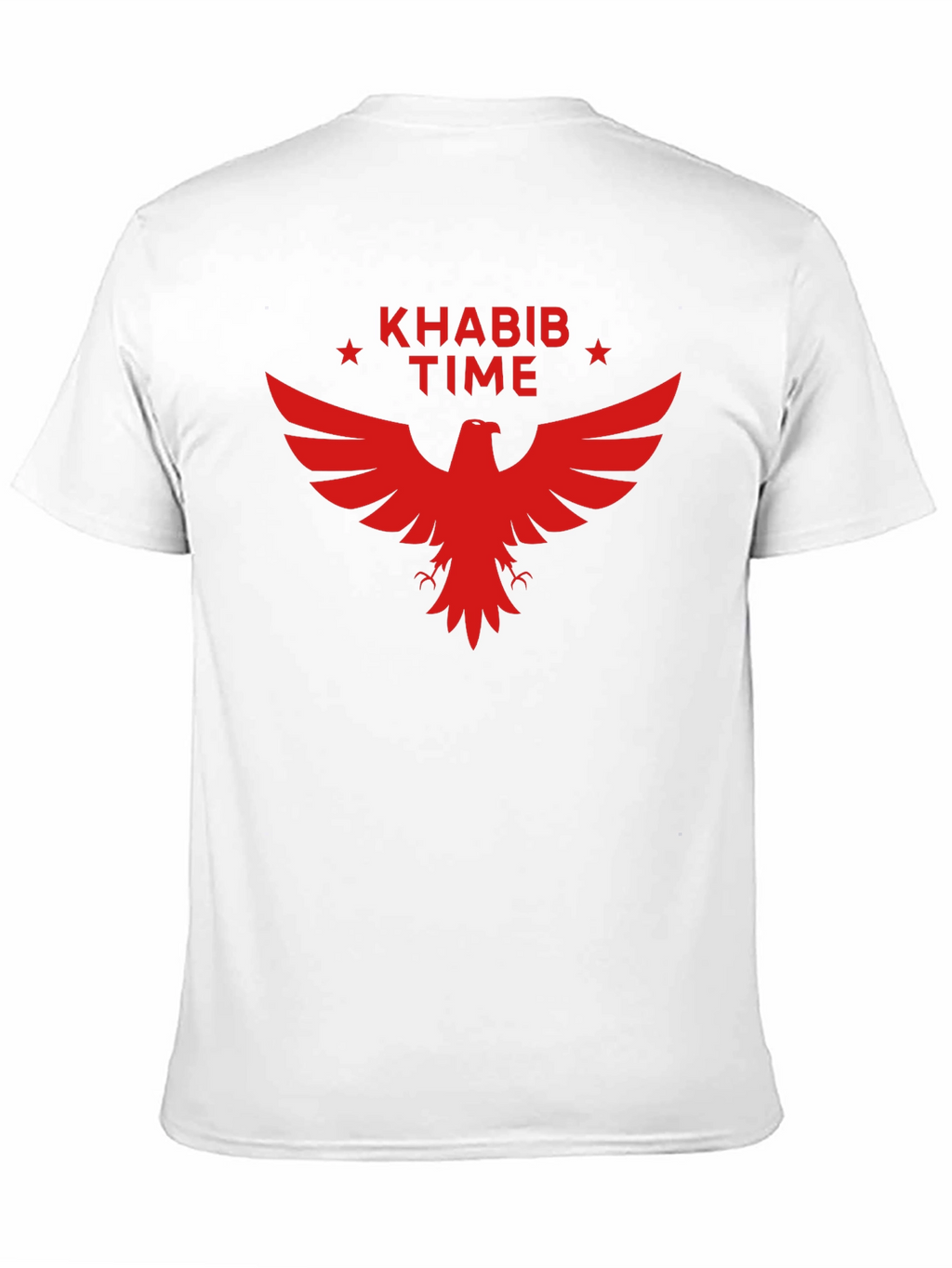 Khabib Time Red Eagle Black T-Shirt