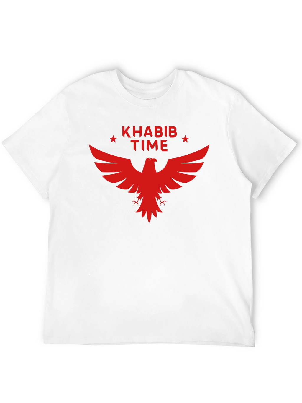 Khabib Time Red Eagle Black T-Shirt