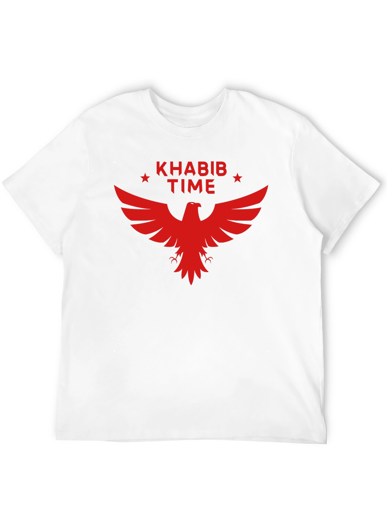 Khabib Time Red Eagle Black T-Shirt