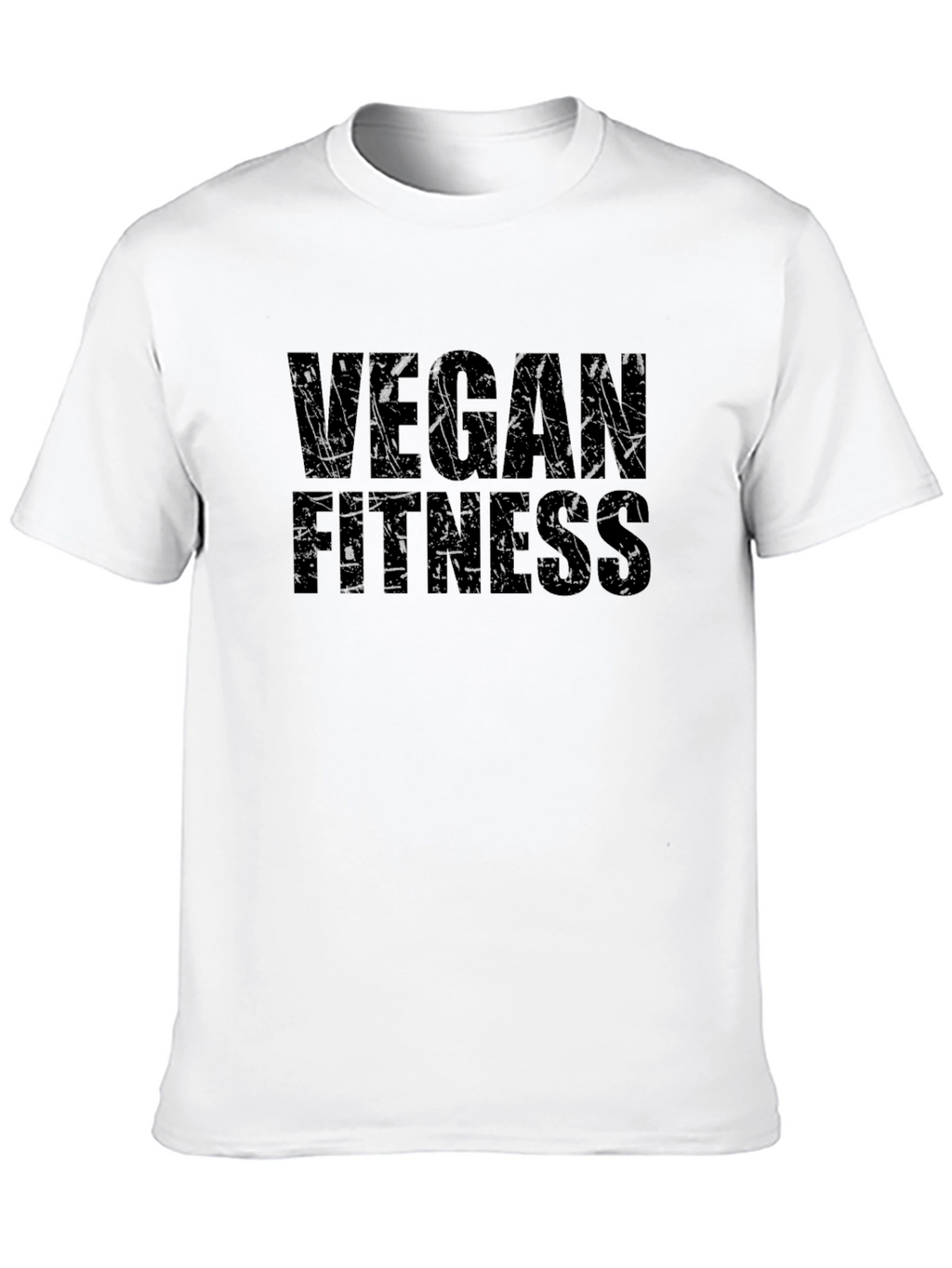 Vegan Fitness Black T-Shirt