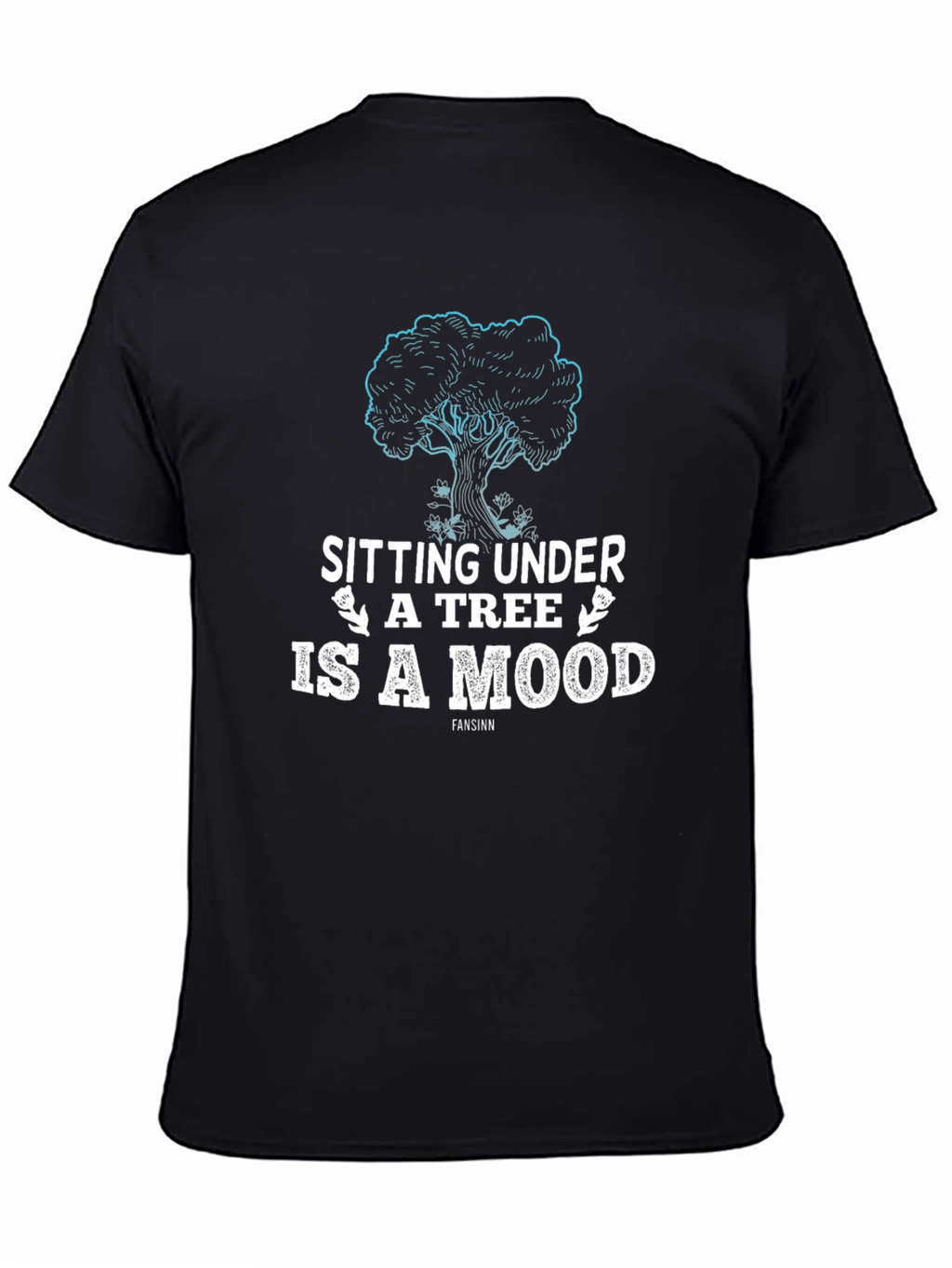 Sitting Under a Tree Graphic T-Shirt
