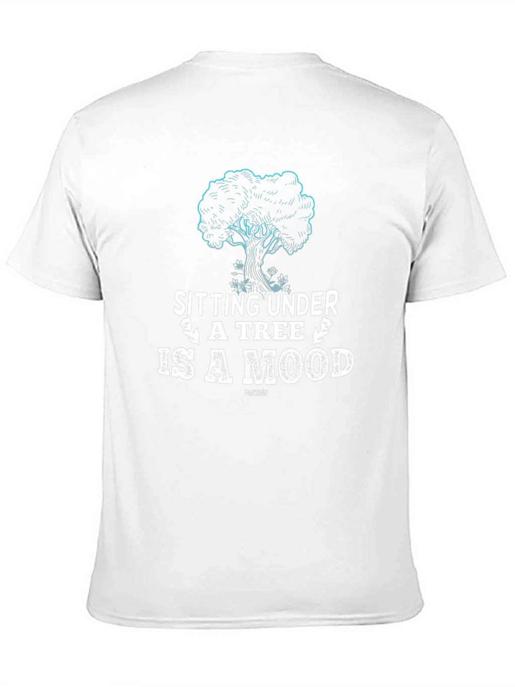 Sitting Under a Tree Graphic T-Shirt