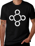 Abstract Knot T-Shirt - Stylish Graphic Tee