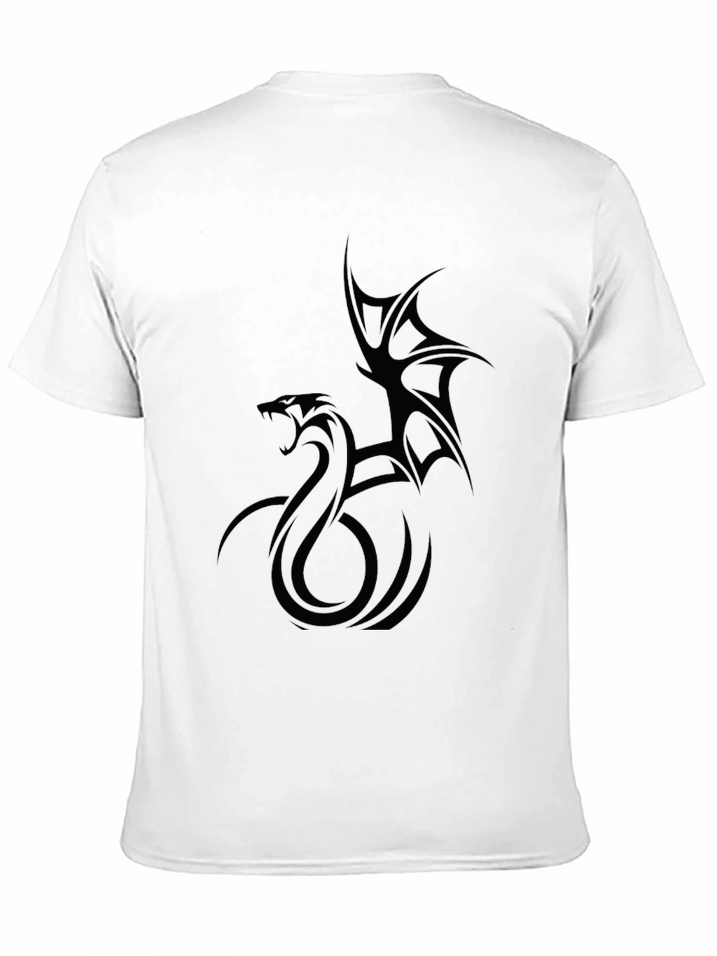 Black Dragon Graphic Tee - Mens Short Sleeve