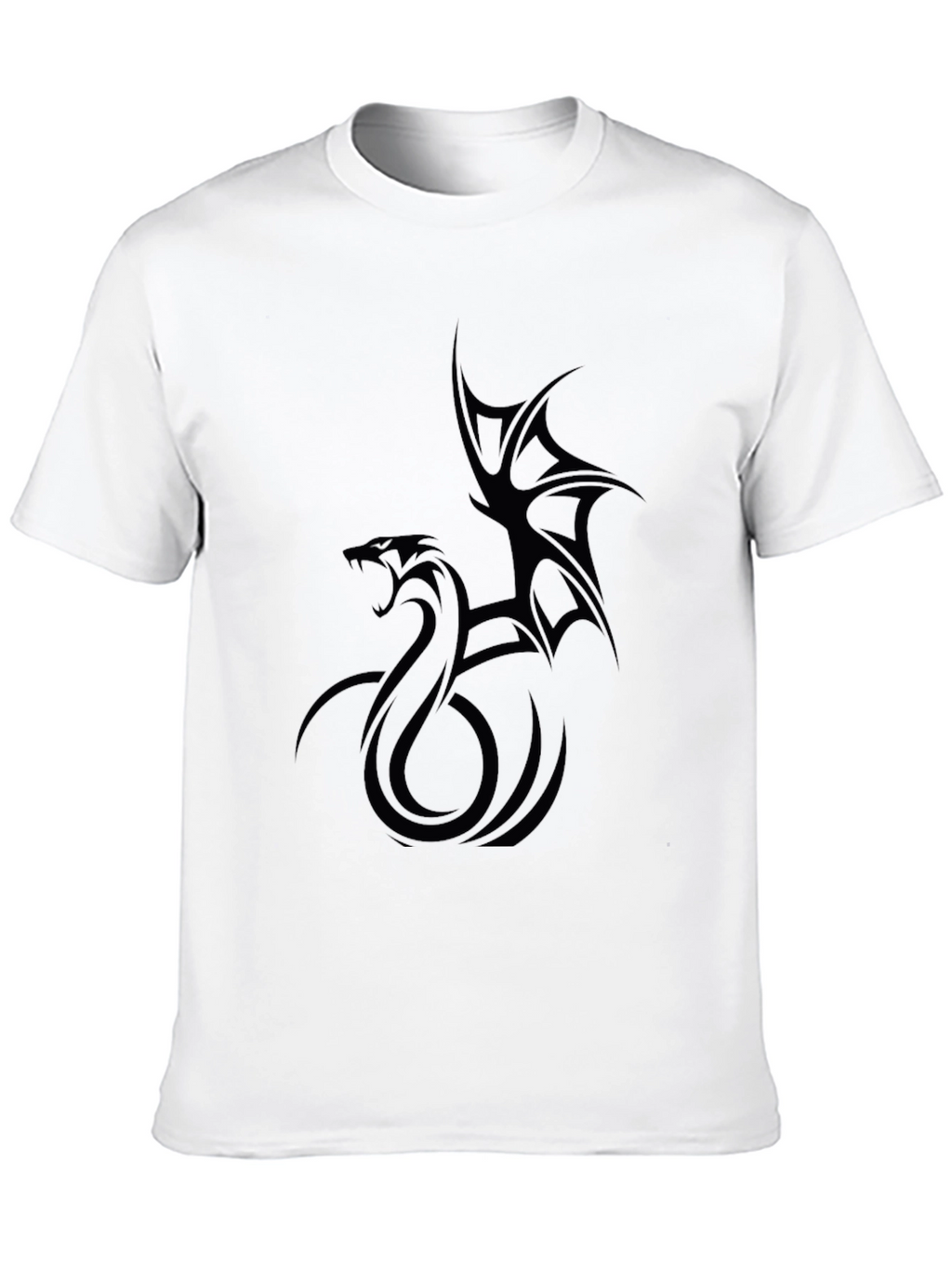 Black Dragon Graphic Tee - Mens Short Sleeve
