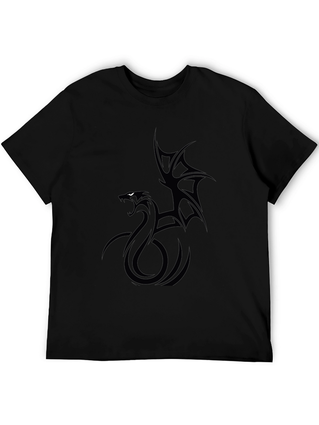 Black Dragon Graphic Tee - Mens Short Sleeve