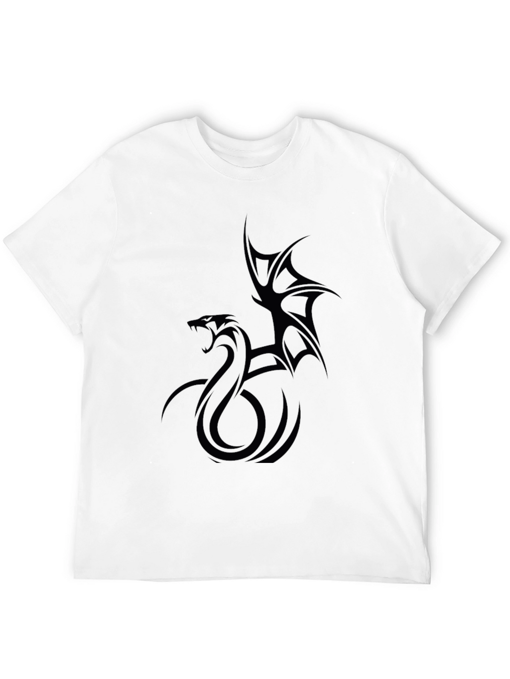 Black Dragon Graphic Tee - Mens Short Sleeve
