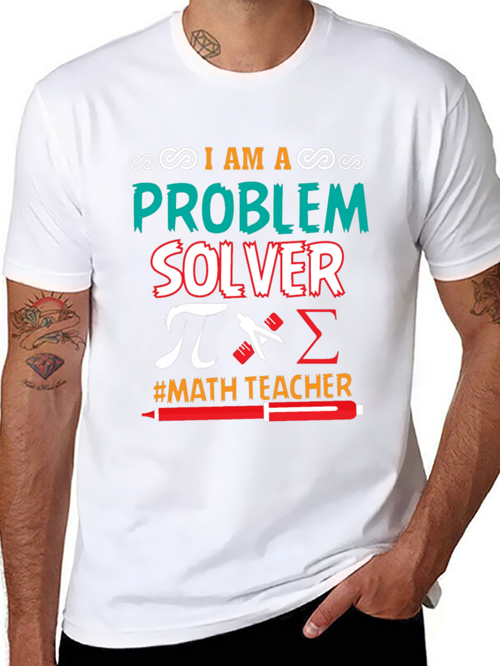 I Am a Problem Solver Math Teacher T-Shirt