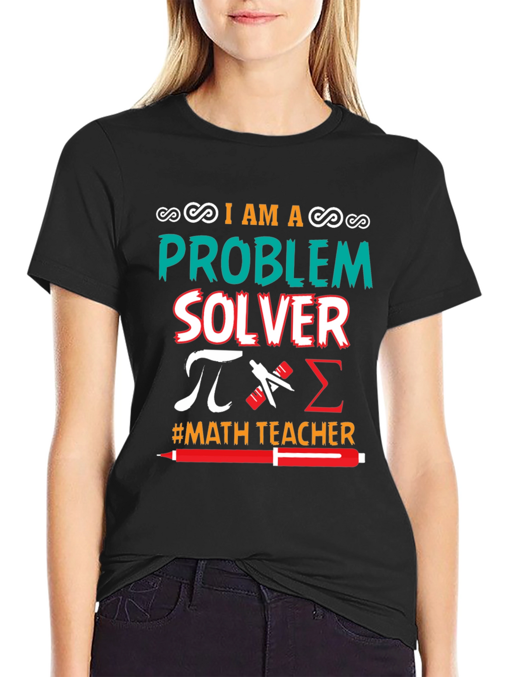 I Am a Problem Solver Math Teacher T-Shirt