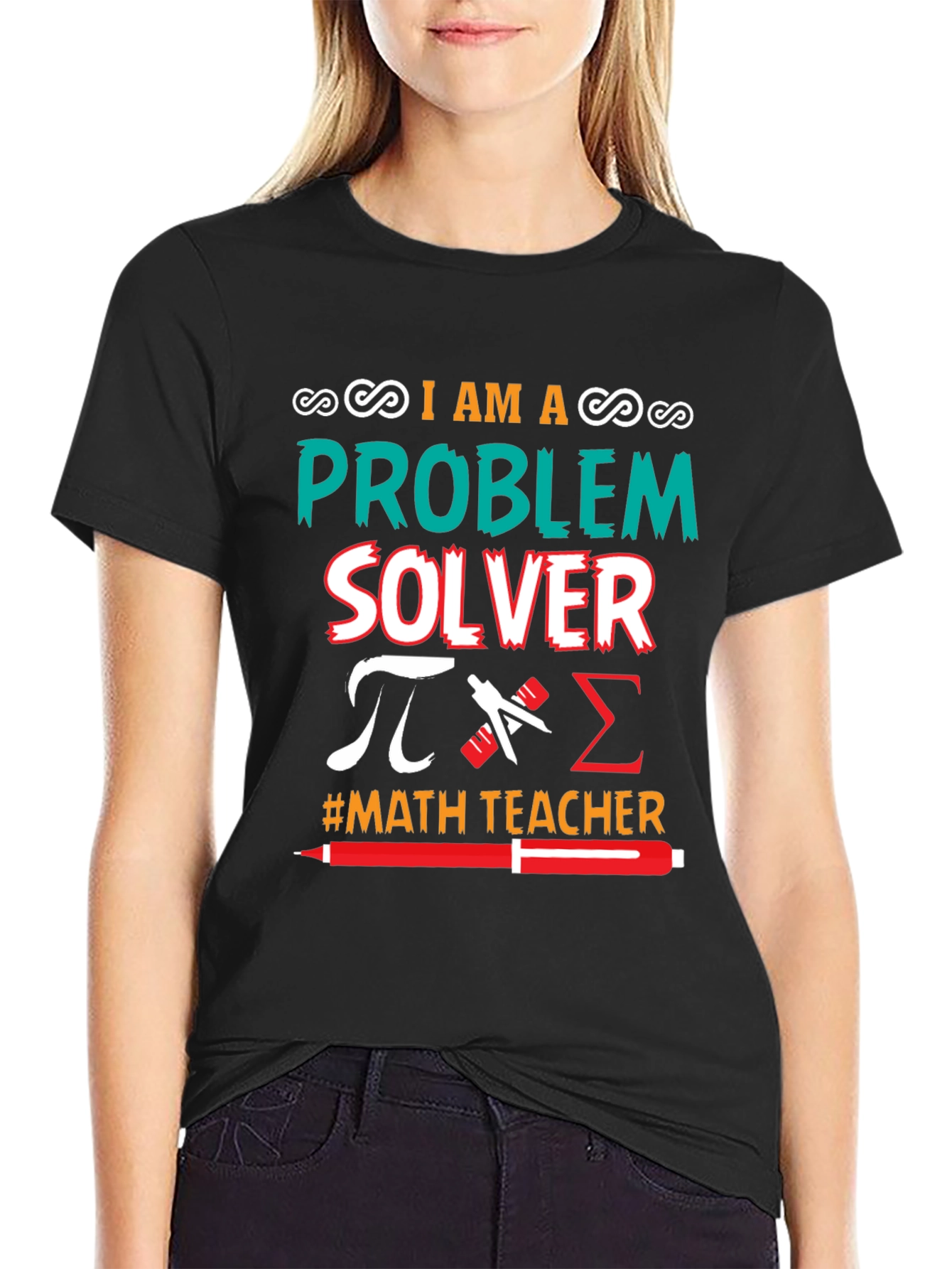 I Am a Problem Solver Math Teacher T-Shirt