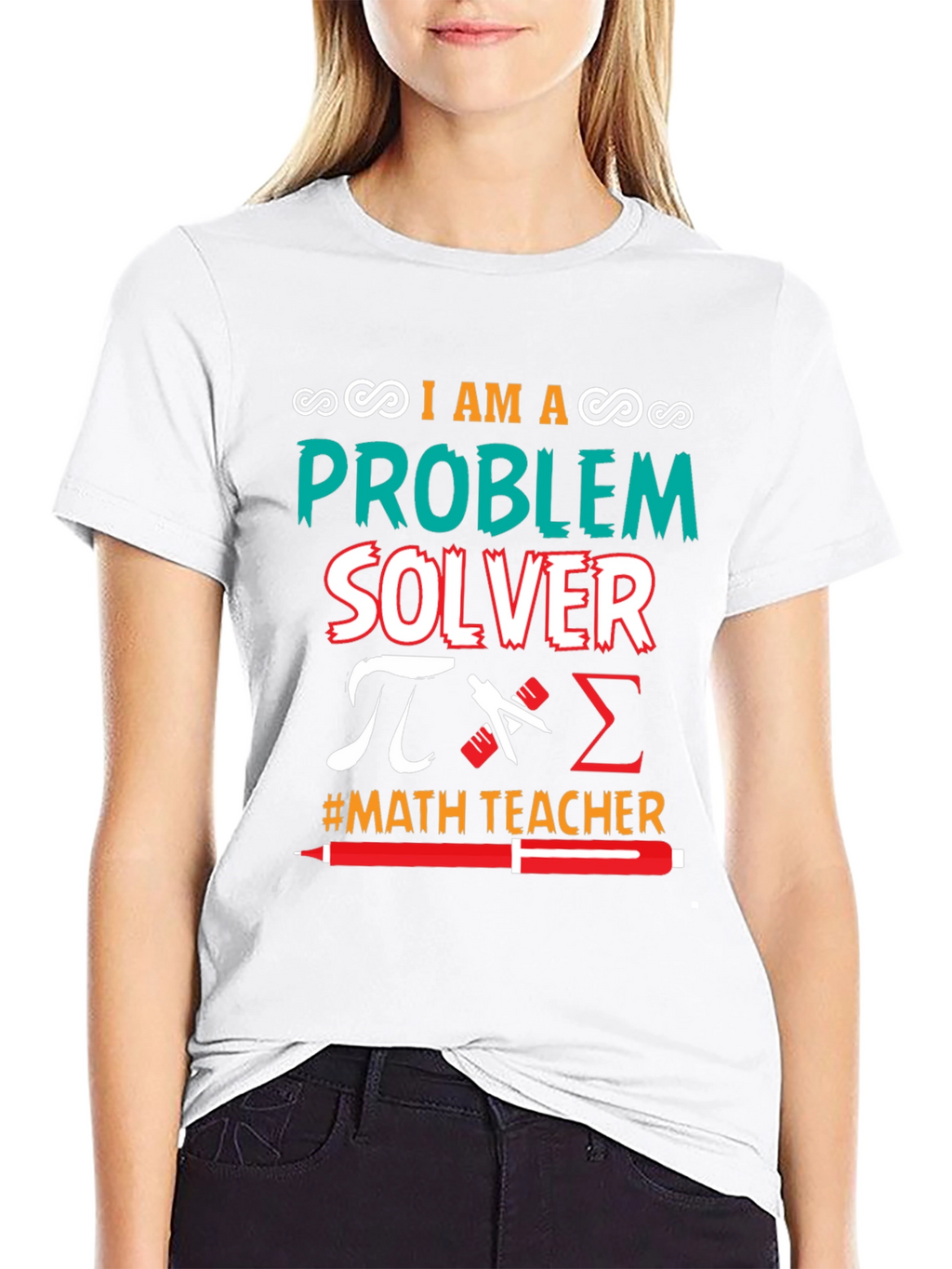 I Am a Problem Solver Math Teacher T-Shirt