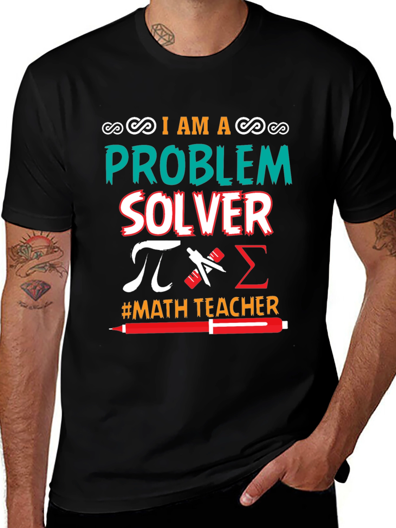 I Am a Problem Solver Math Teacher T-Shirt