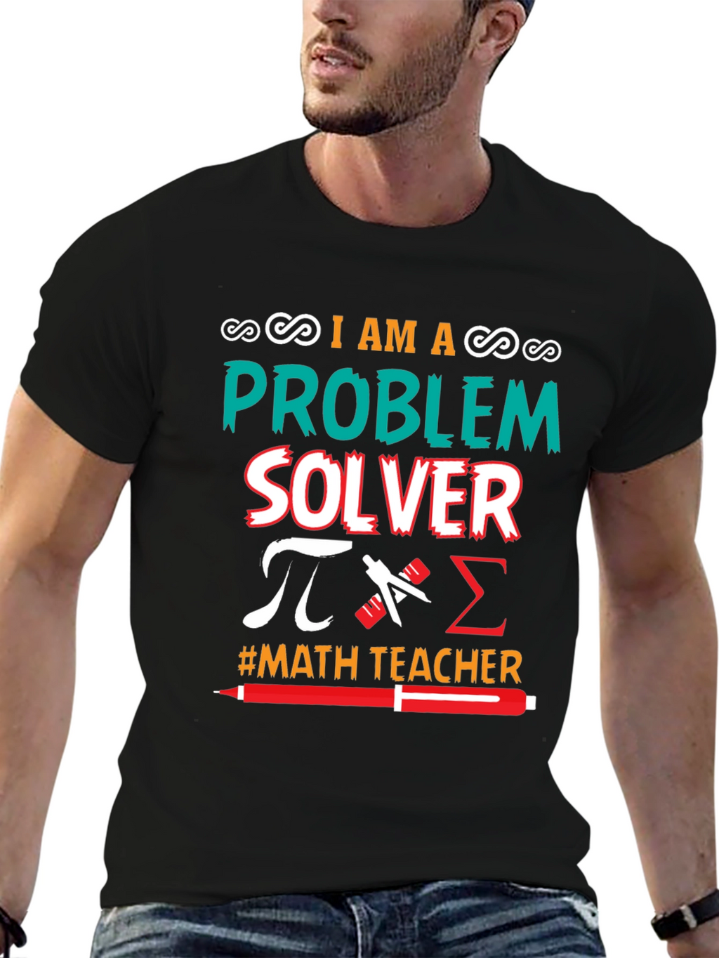 I Am a Problem Solver Math Teacher T-Shirt