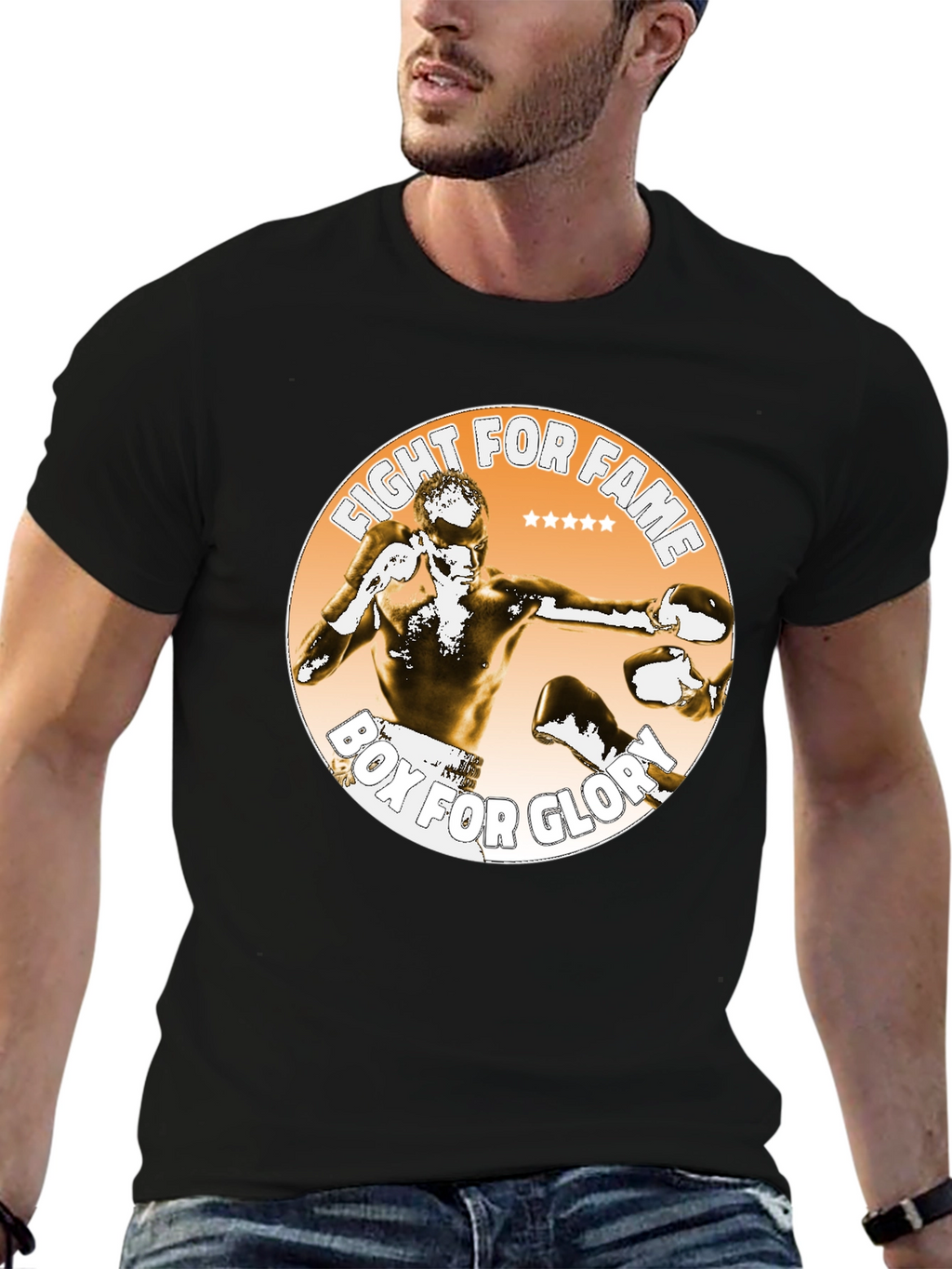 Fight for Fame Boxer T-Shirt