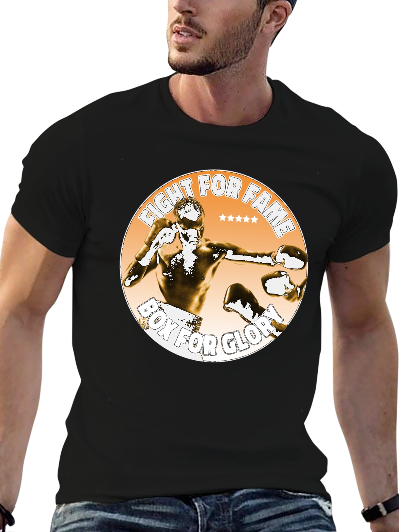 Fight for Fame Boxer T-Shirt