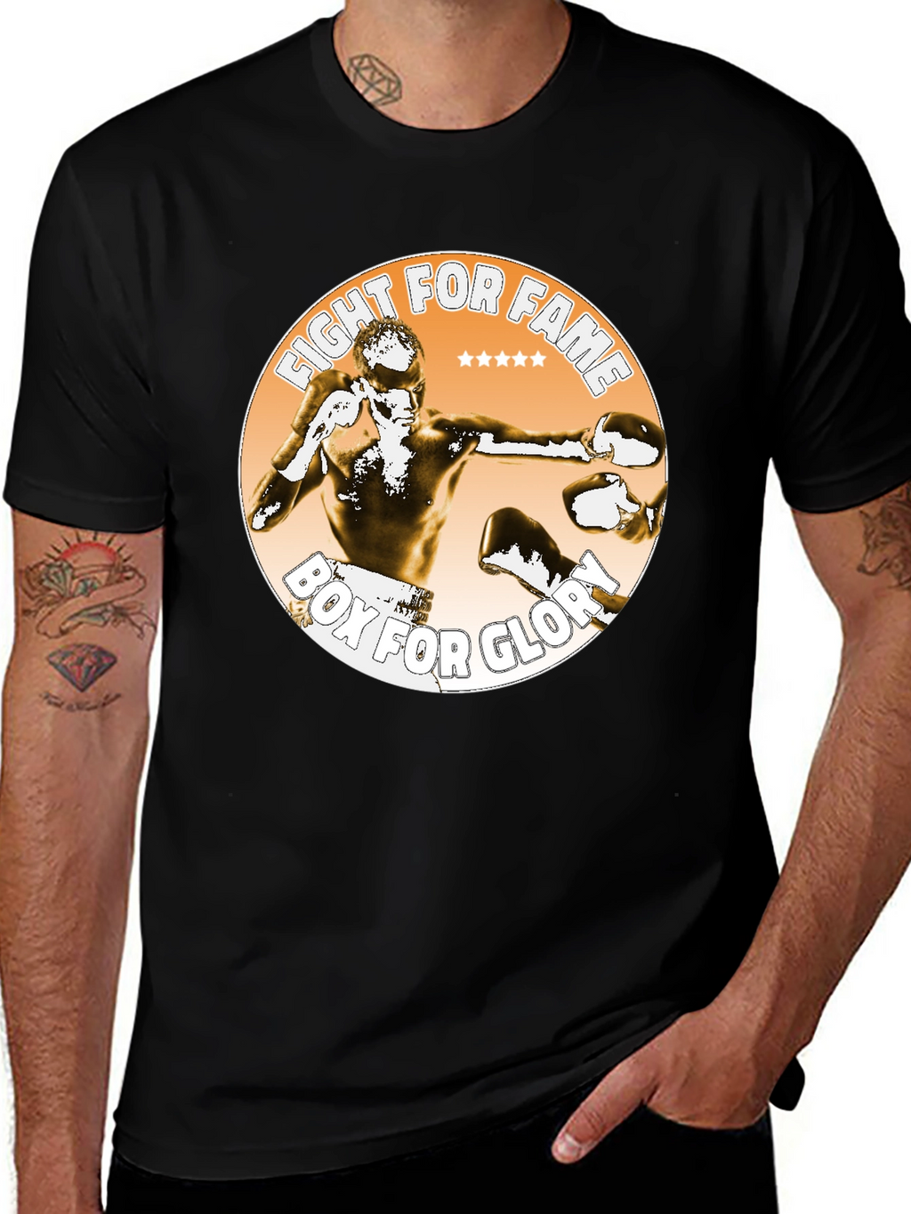 Fight for Fame Boxer T-Shirt