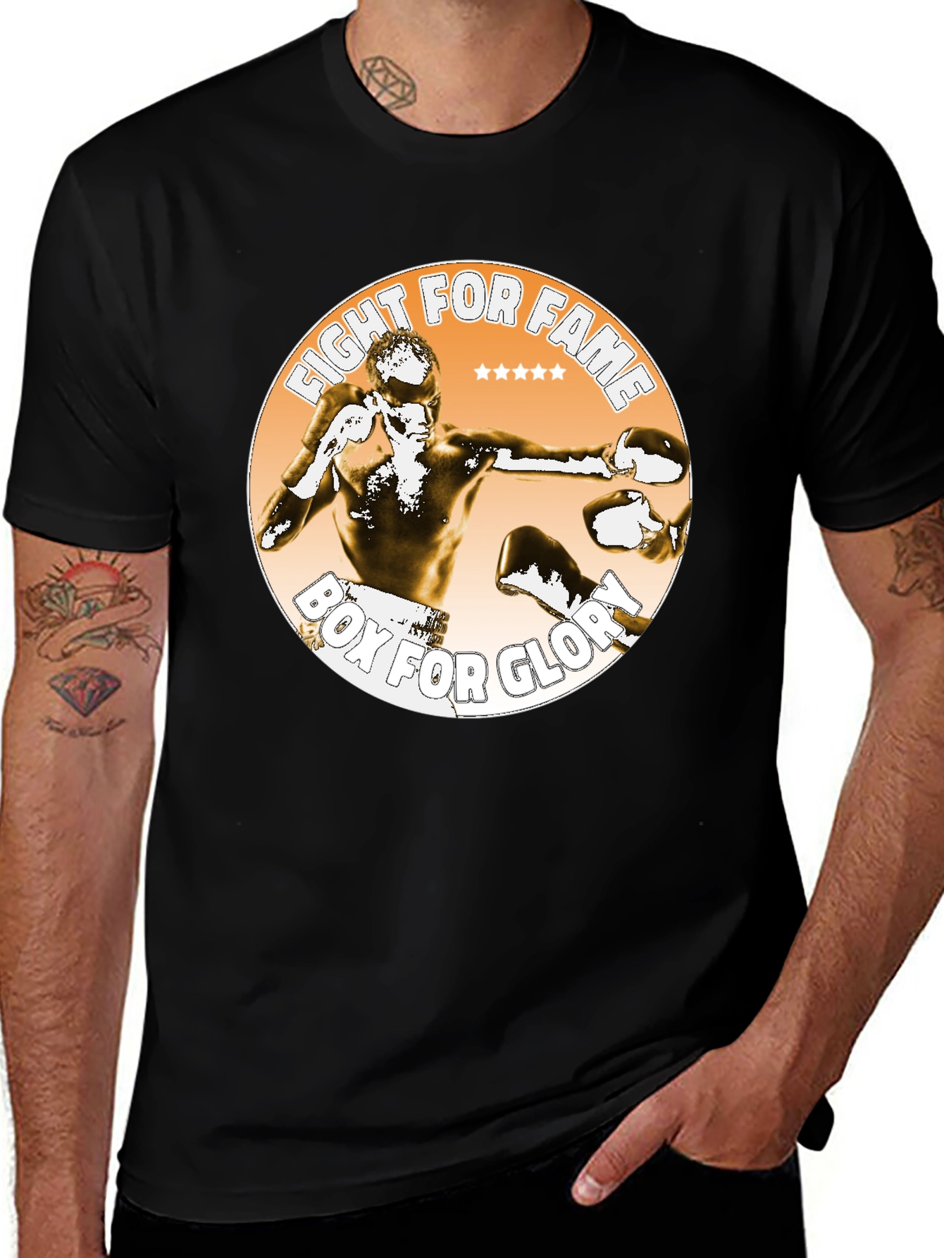 Fight for Fame Boxer T-Shirt
