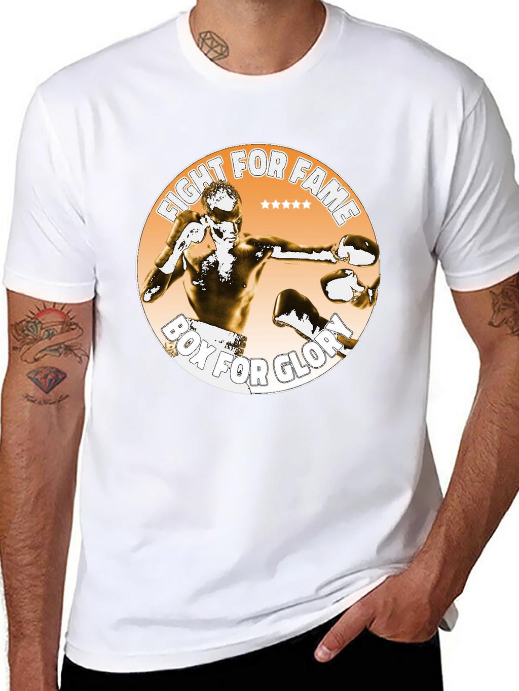 Fight for Fame Boxer T-Shirt