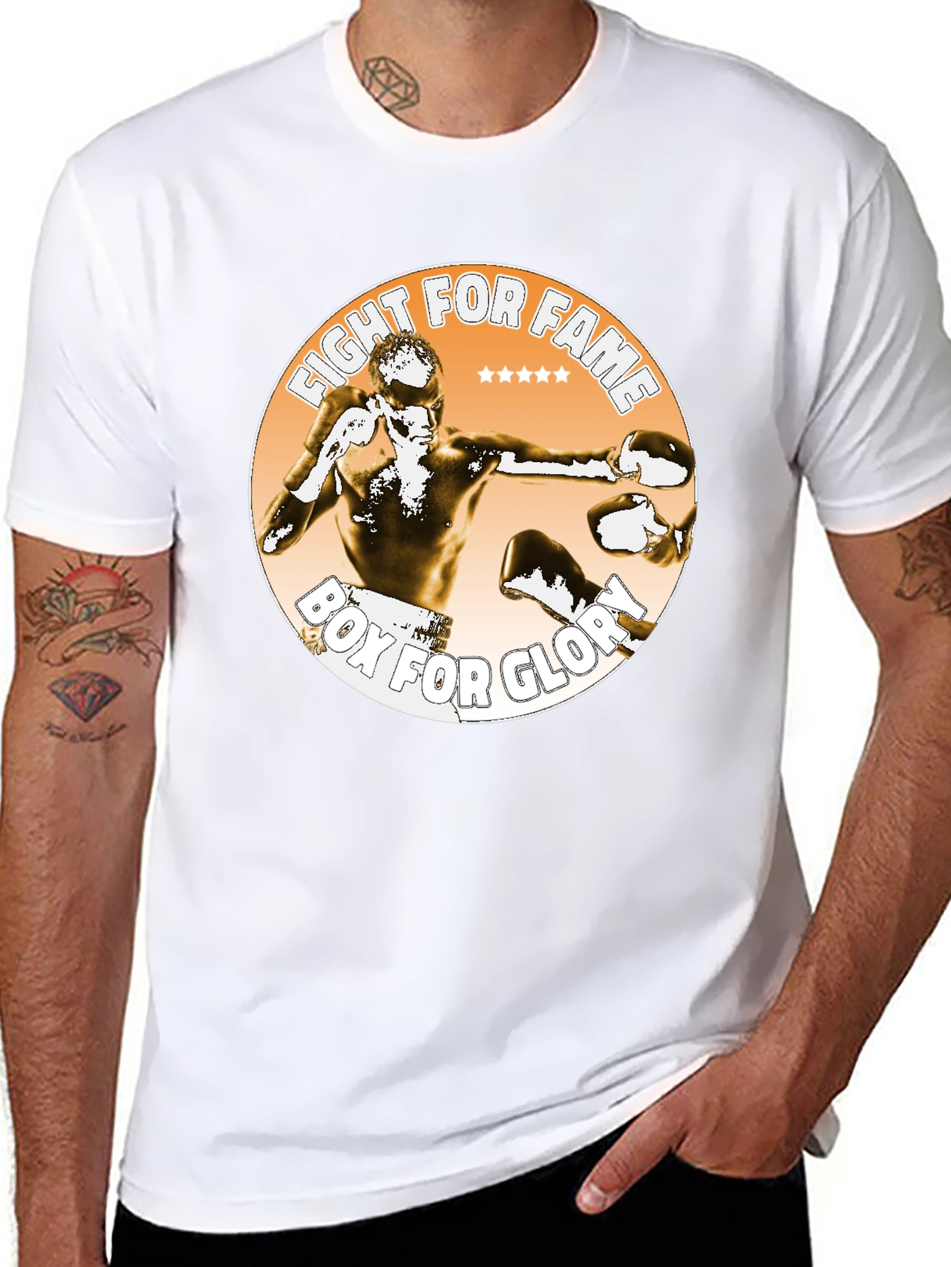Fight for Fame Boxer T-Shirt