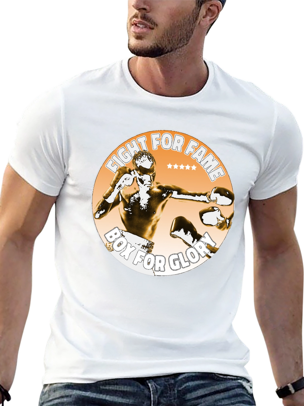 Fight for Fame Boxer T-Shirt