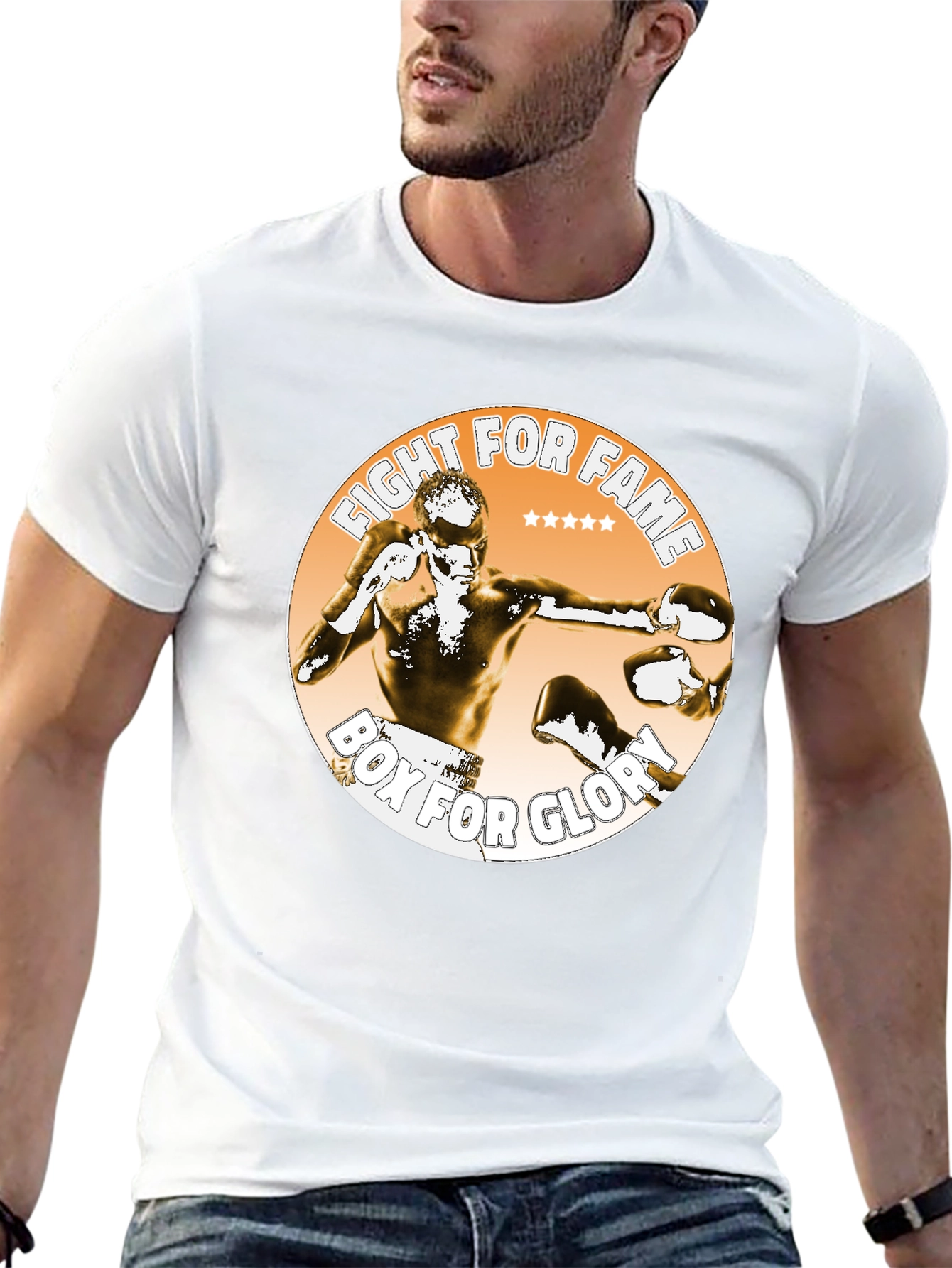 Fight for Fame Boxer T-Shirt