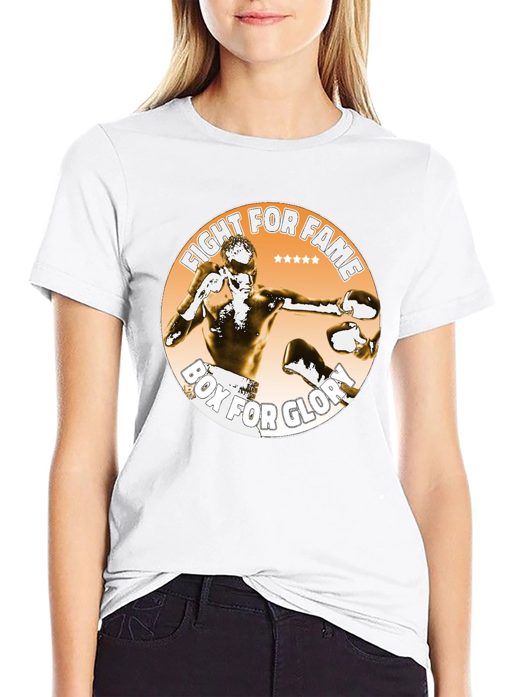 Fight for Fame Boxer T-Shirt