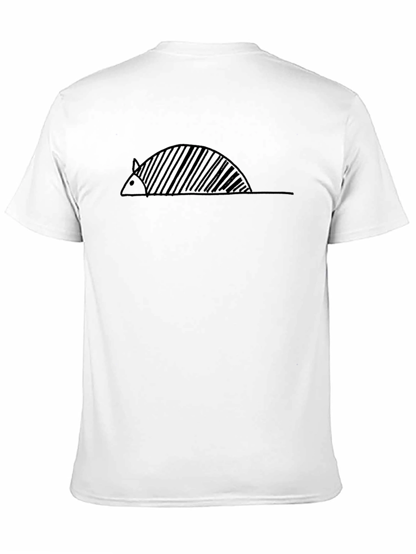 Armadillo Graphic Tee - Black Unisex T-Shirt