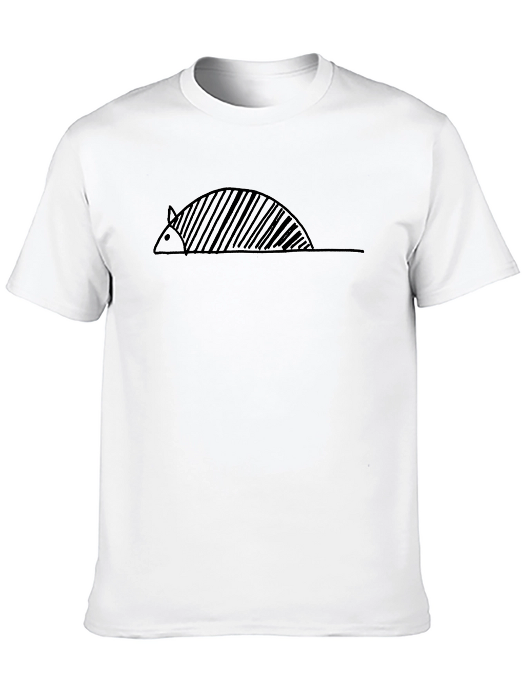 Armadillo Graphic Tee - Black Unisex T-Shirt
