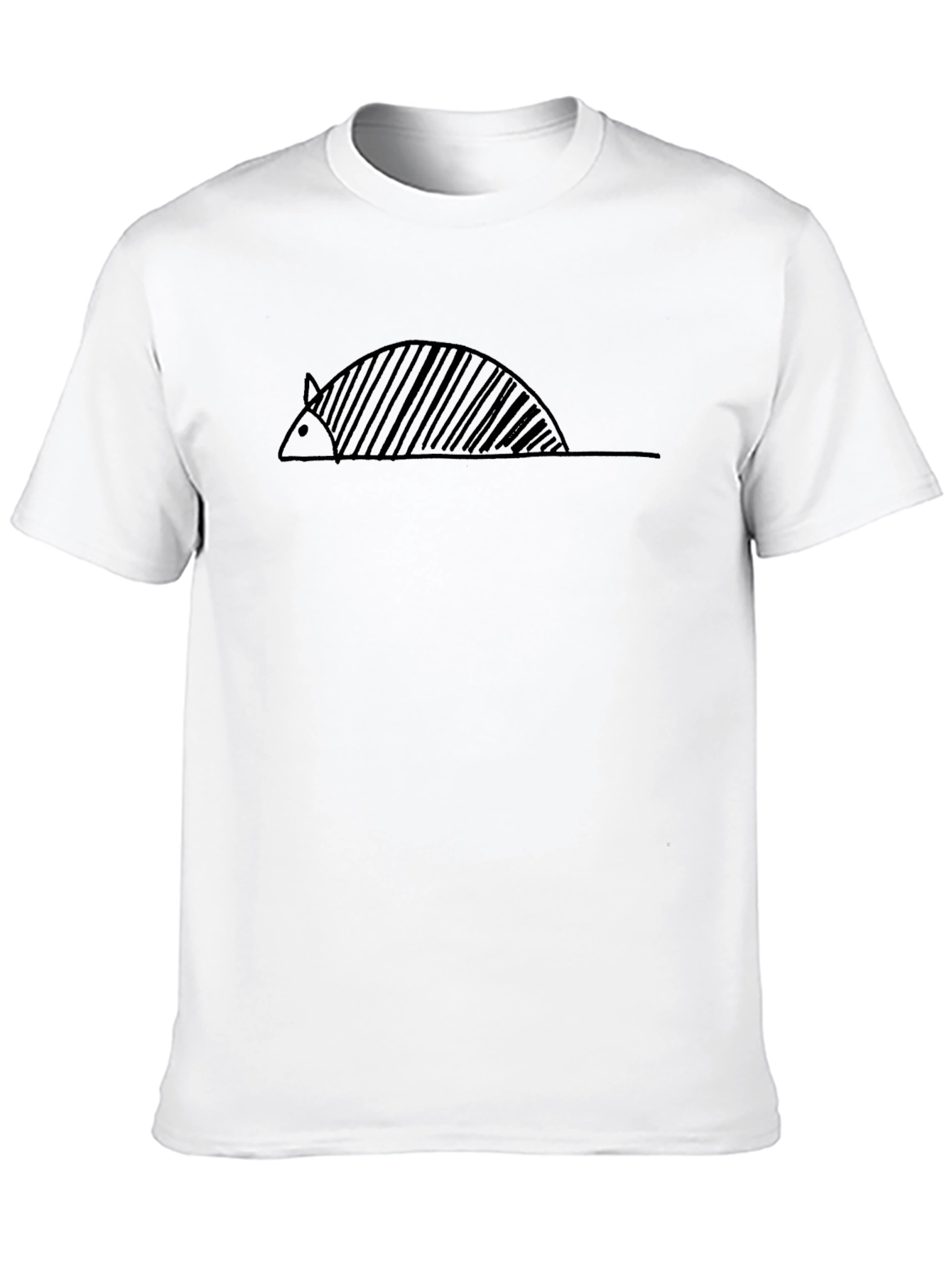 Armadillo Graphic Tee - Black Unisex T-Shirt