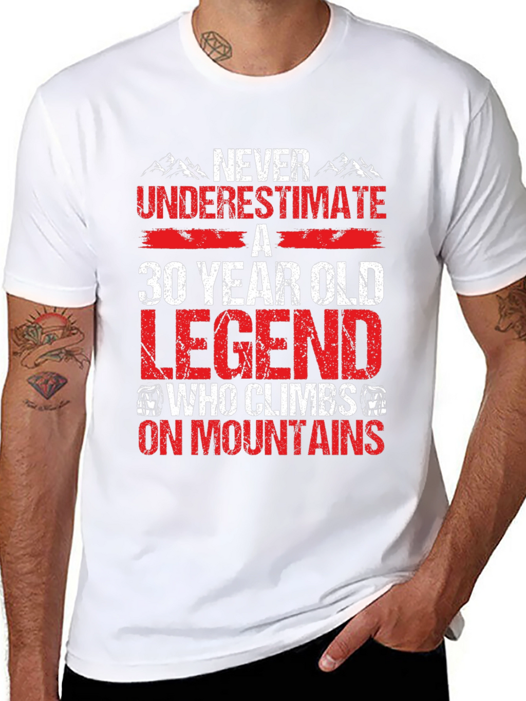 30 Year Old Legend T-Shirt: Climber Edition