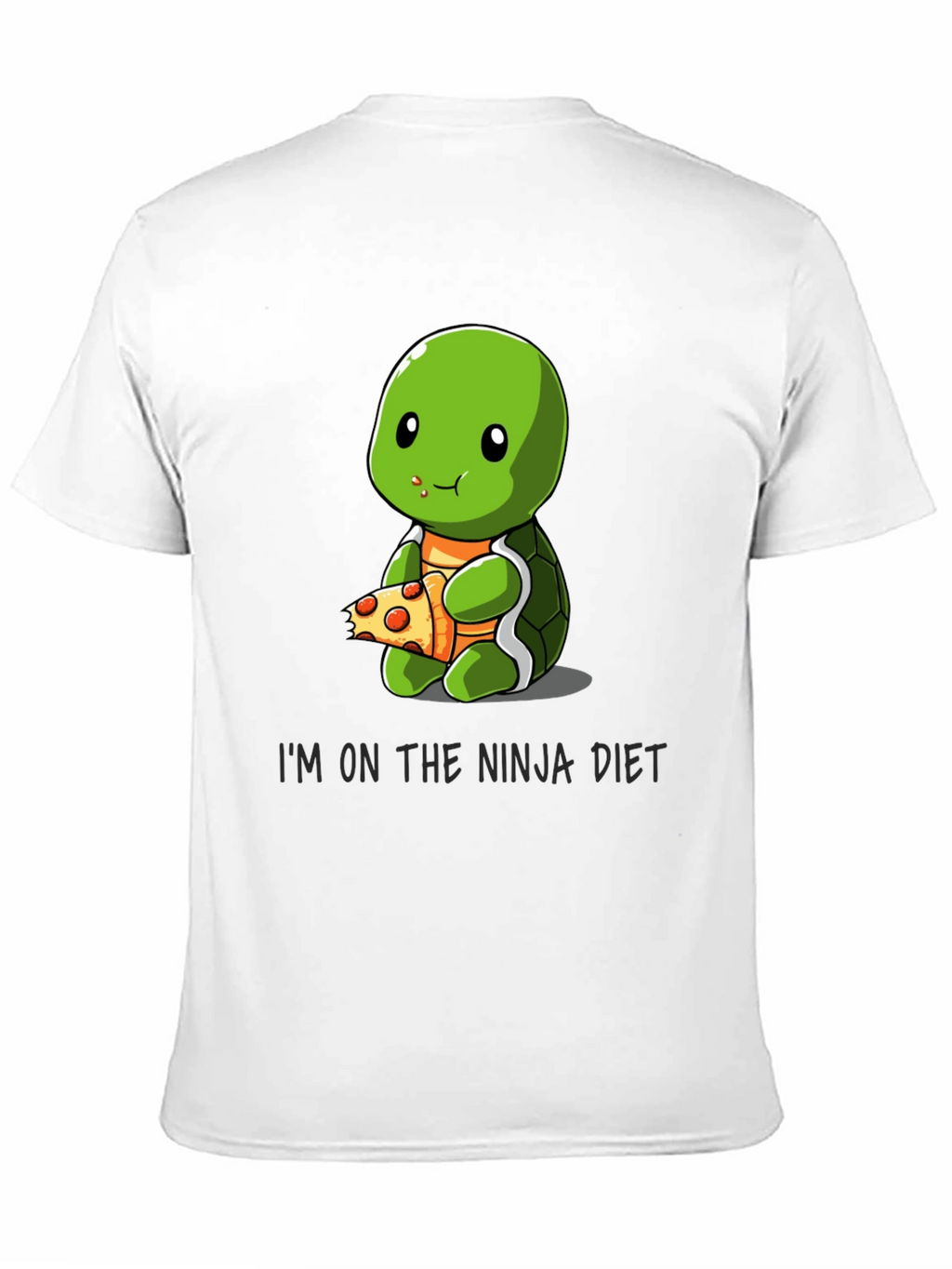 Ninja Turtle Diet T-Shirt Funny Pizza Lover Tee
