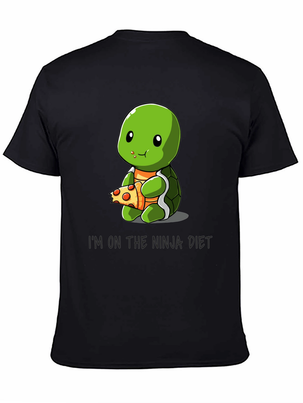 Ninja Turtle Diet T-Shirt Funny Pizza Lover Tee
