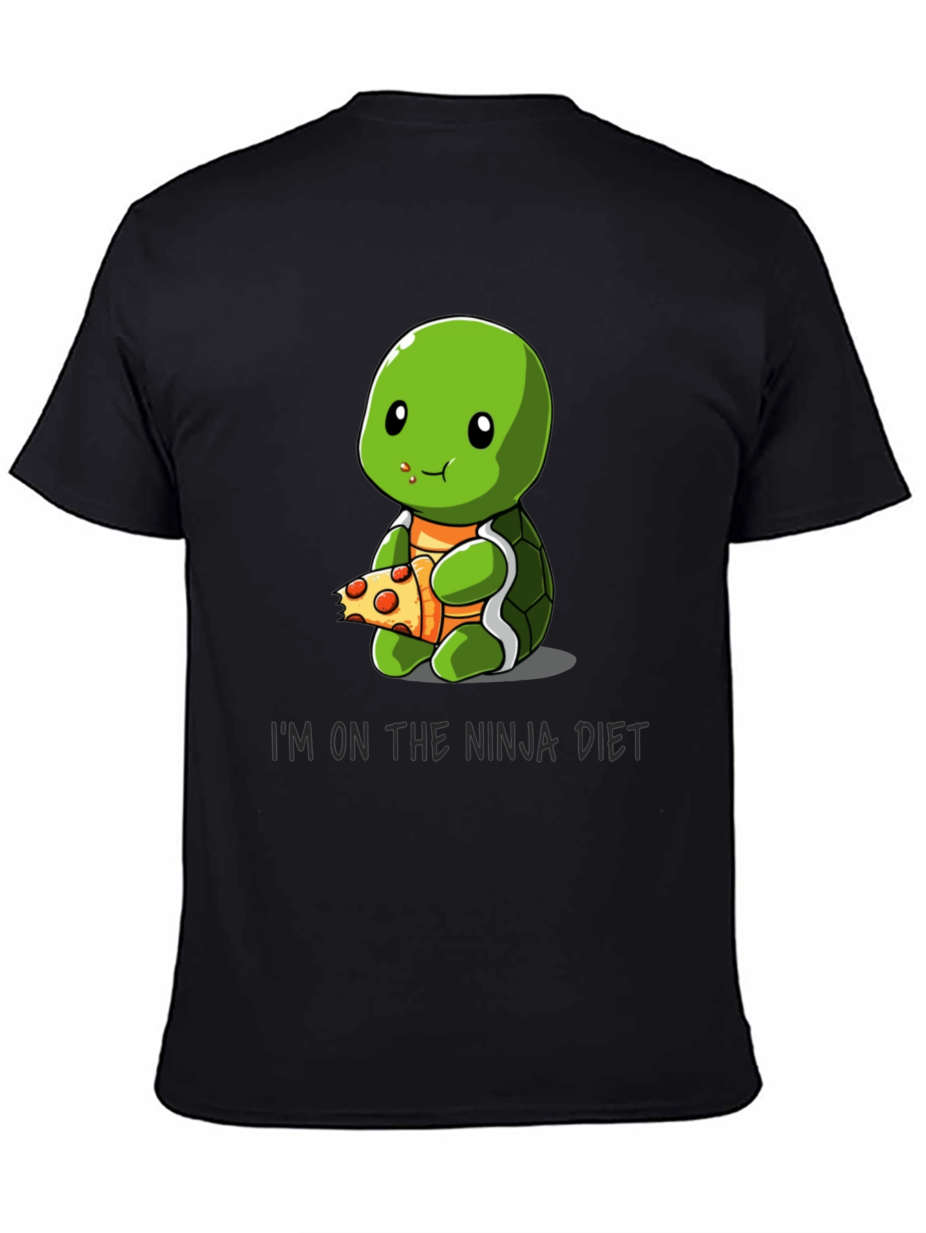 Ninja Turtle Diet T-Shirt Funny Pizza Lover Tee
